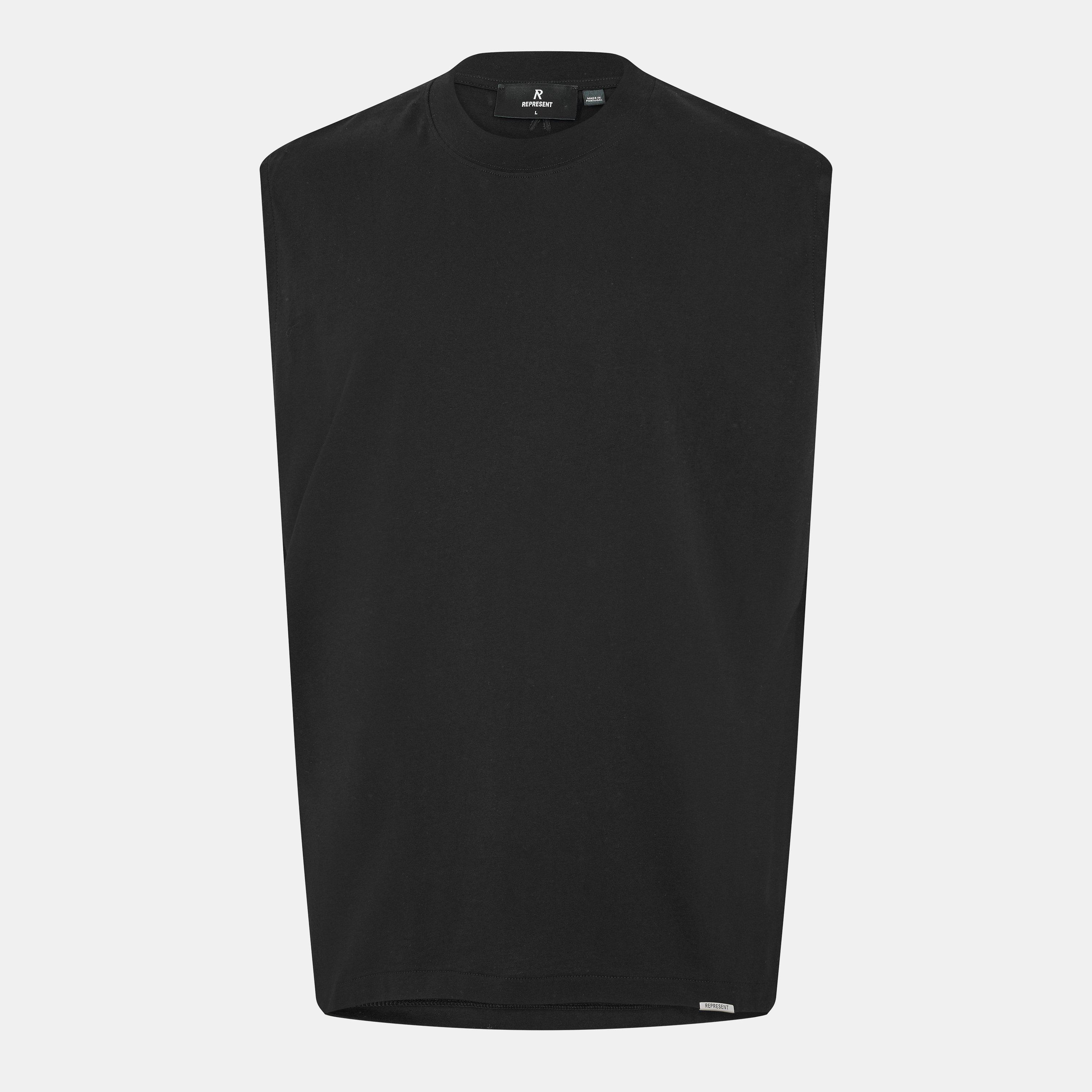 Represent Men's Modern Fit Tank Vest - Black - S