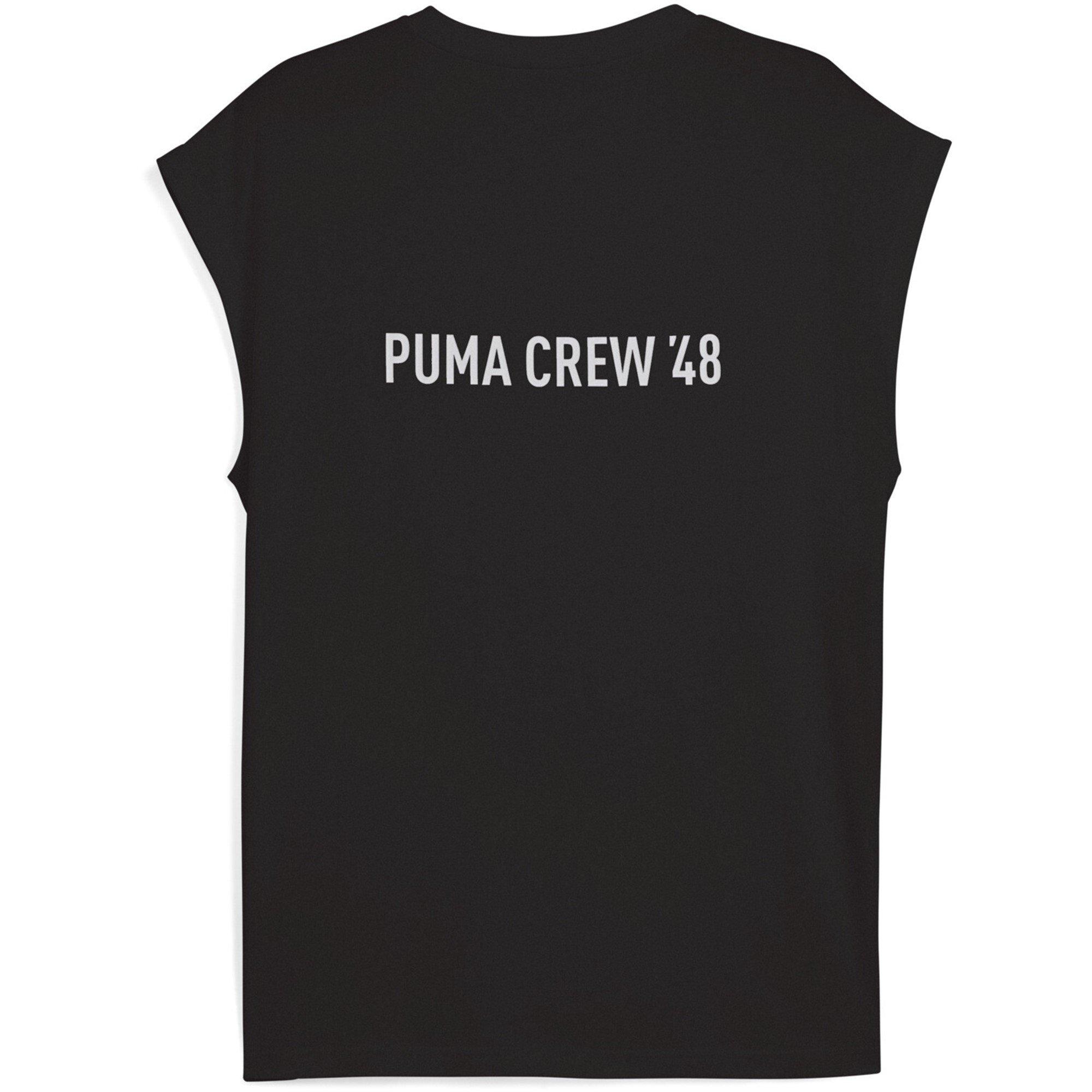 Puma Black - Puma - Graphics Pack Mens Cutoff Tank Top - 2