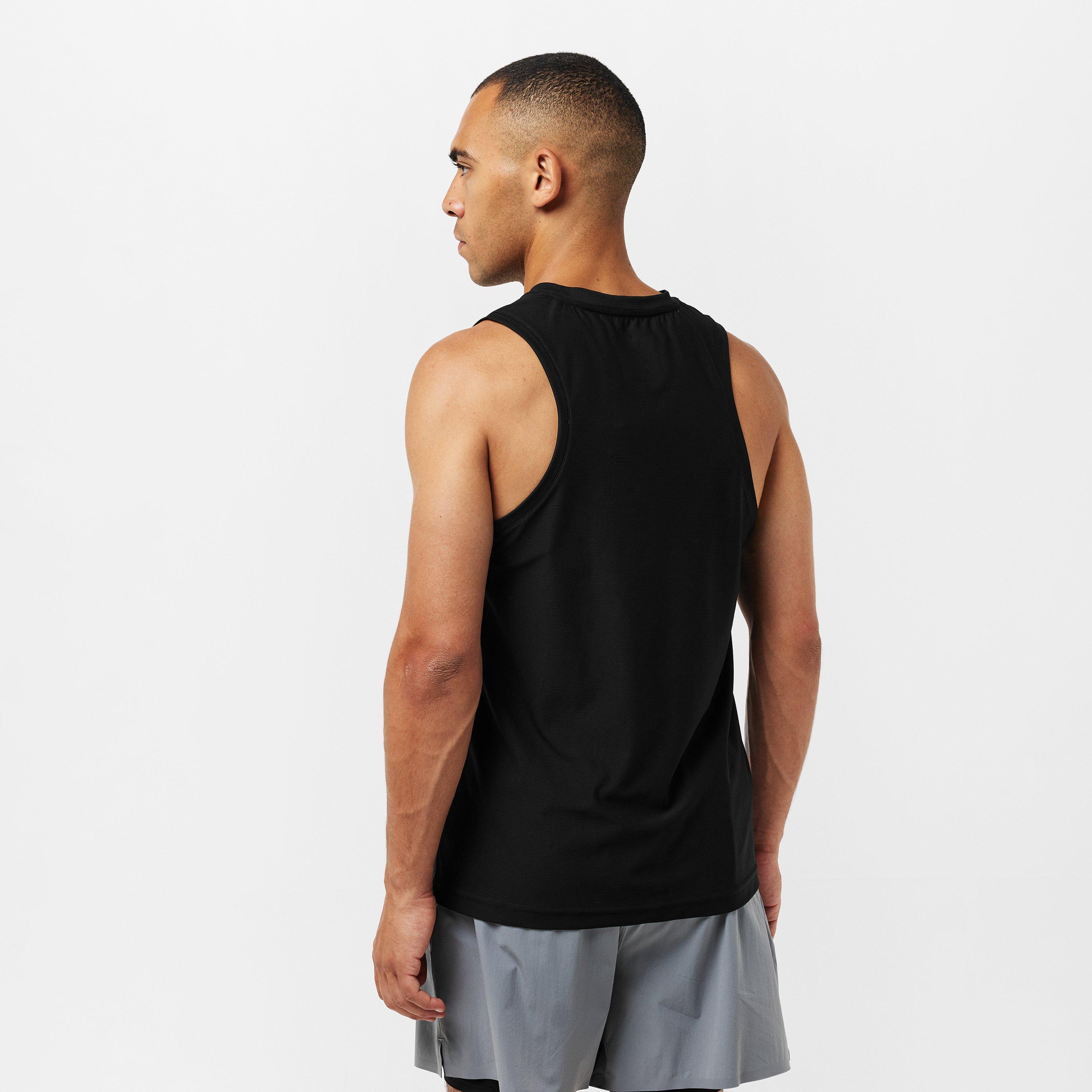 Black - Everlast - Train Tank Mens - 4