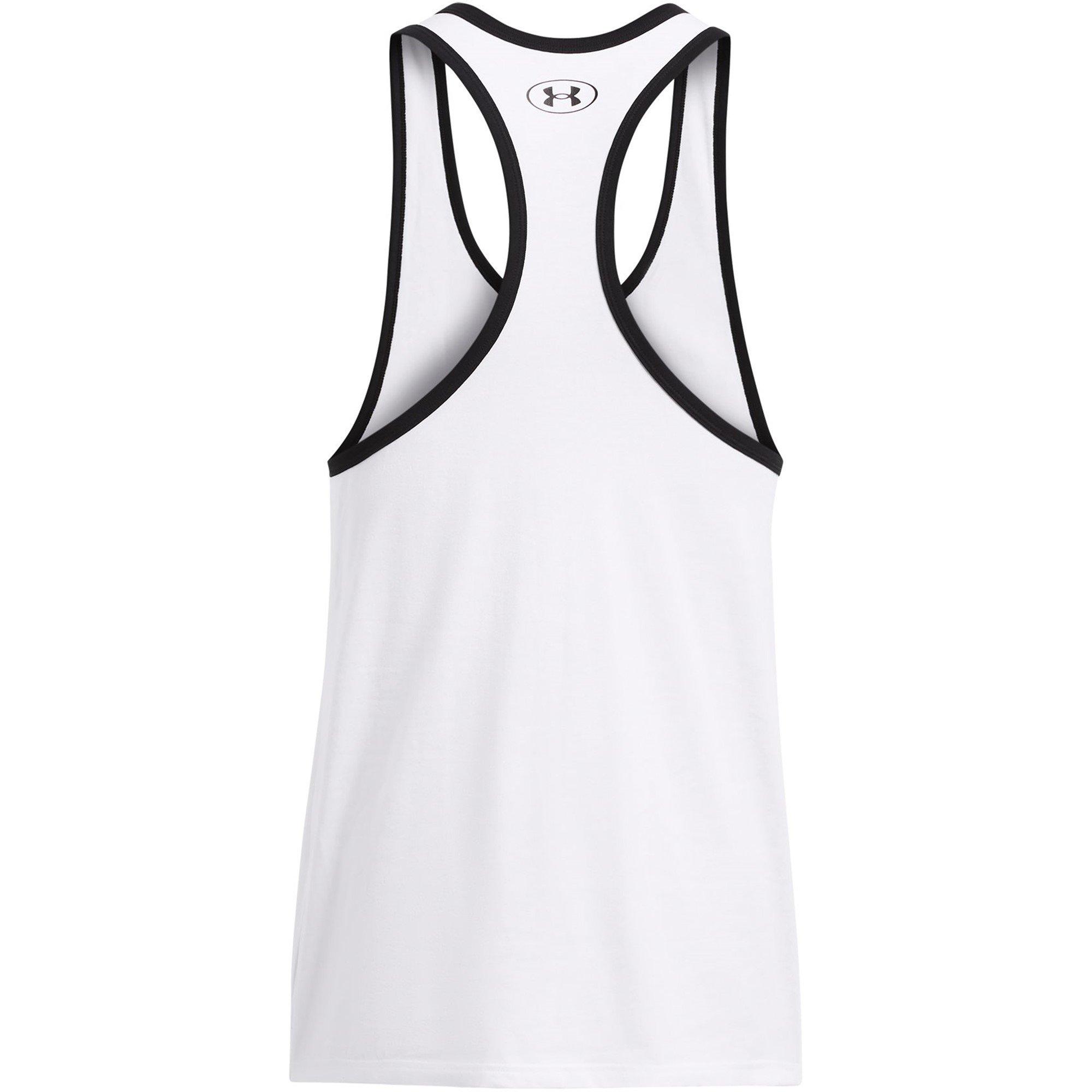 White - Under Armour - Get To Work Muscle Vest - 5