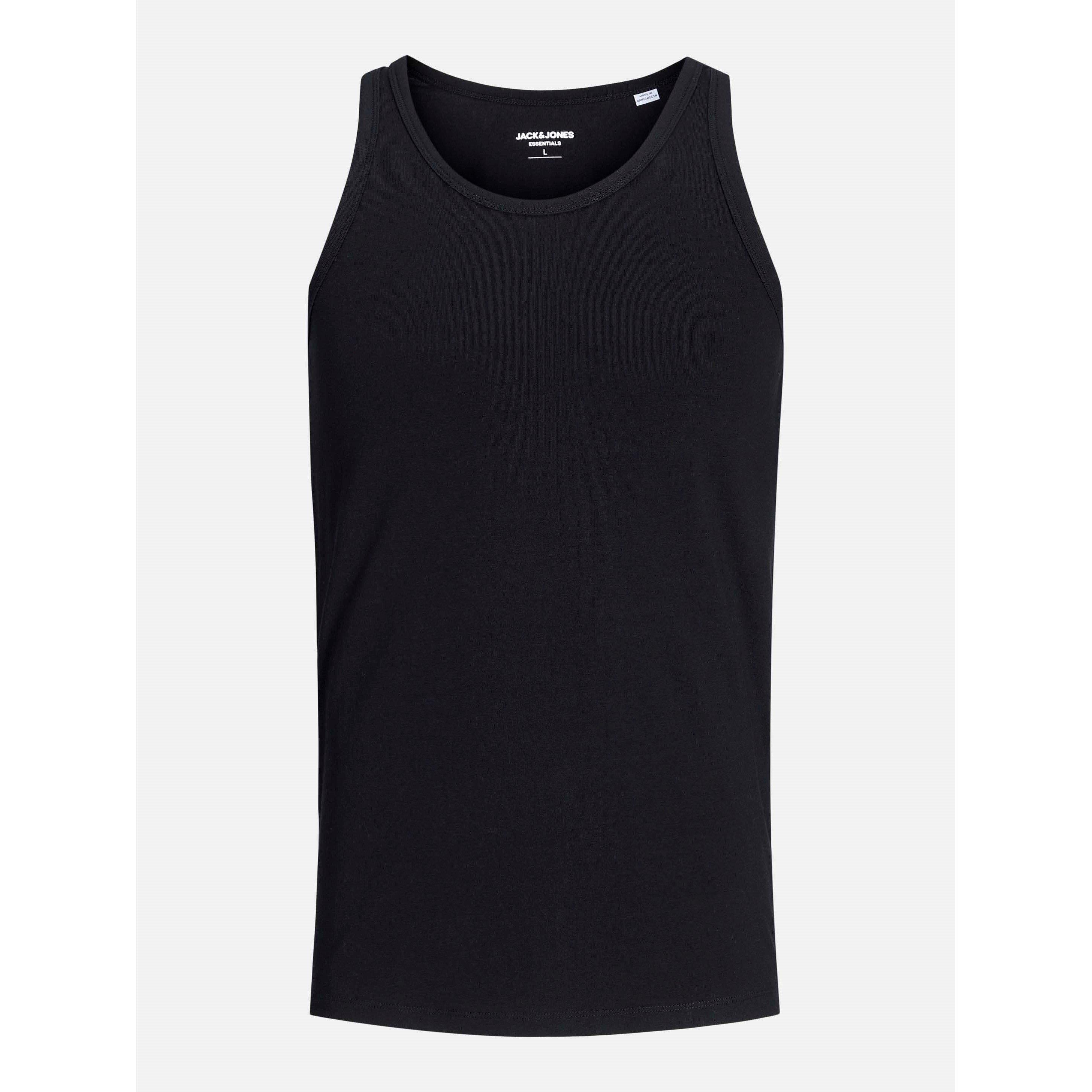 Jack And Jones Men's Sleeveless Vest - Black - S