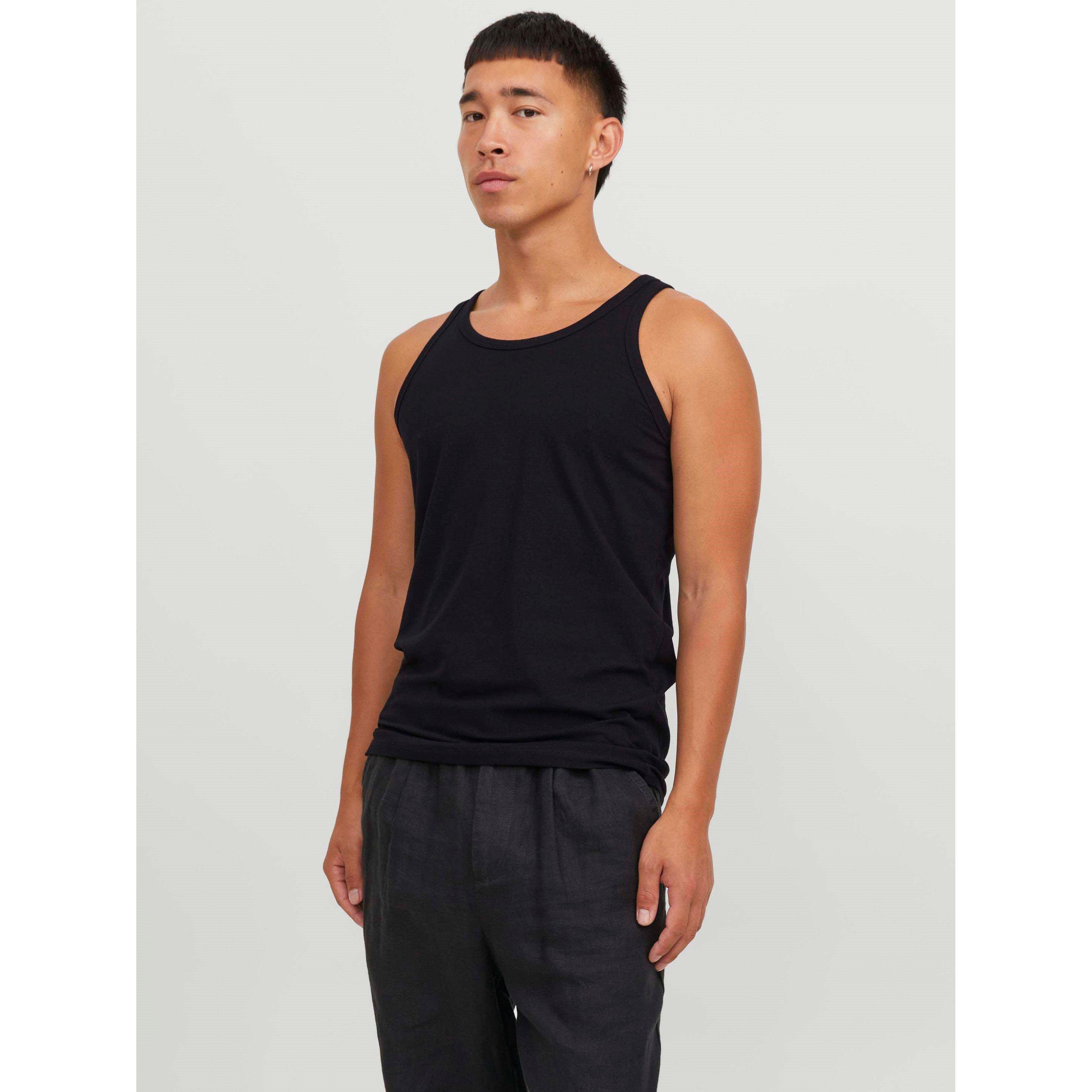 Black - Jack and Jones - Sleeveless Vest Mens - 3