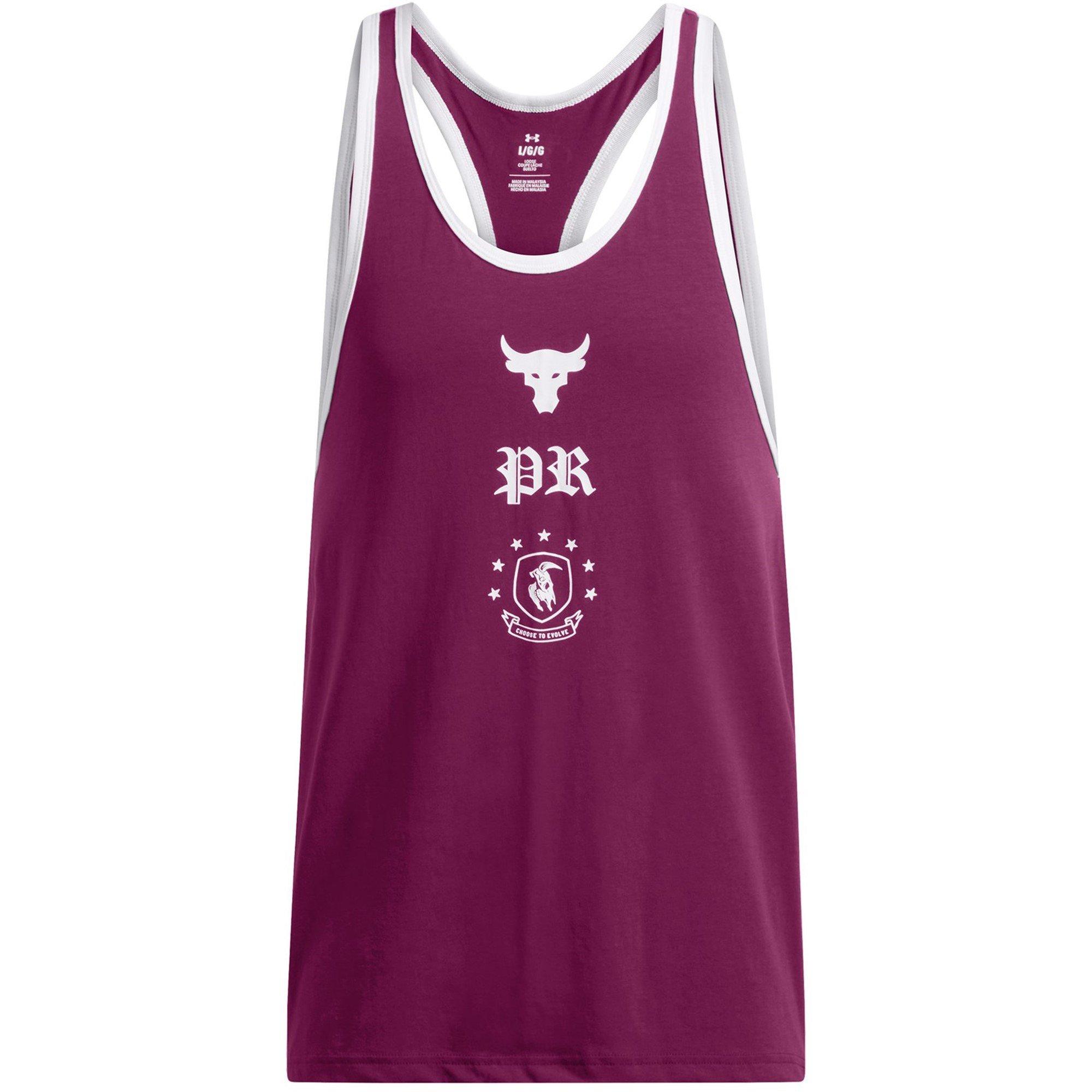 Paars - Under Armour - Men's Racer Muscle Vest - 1