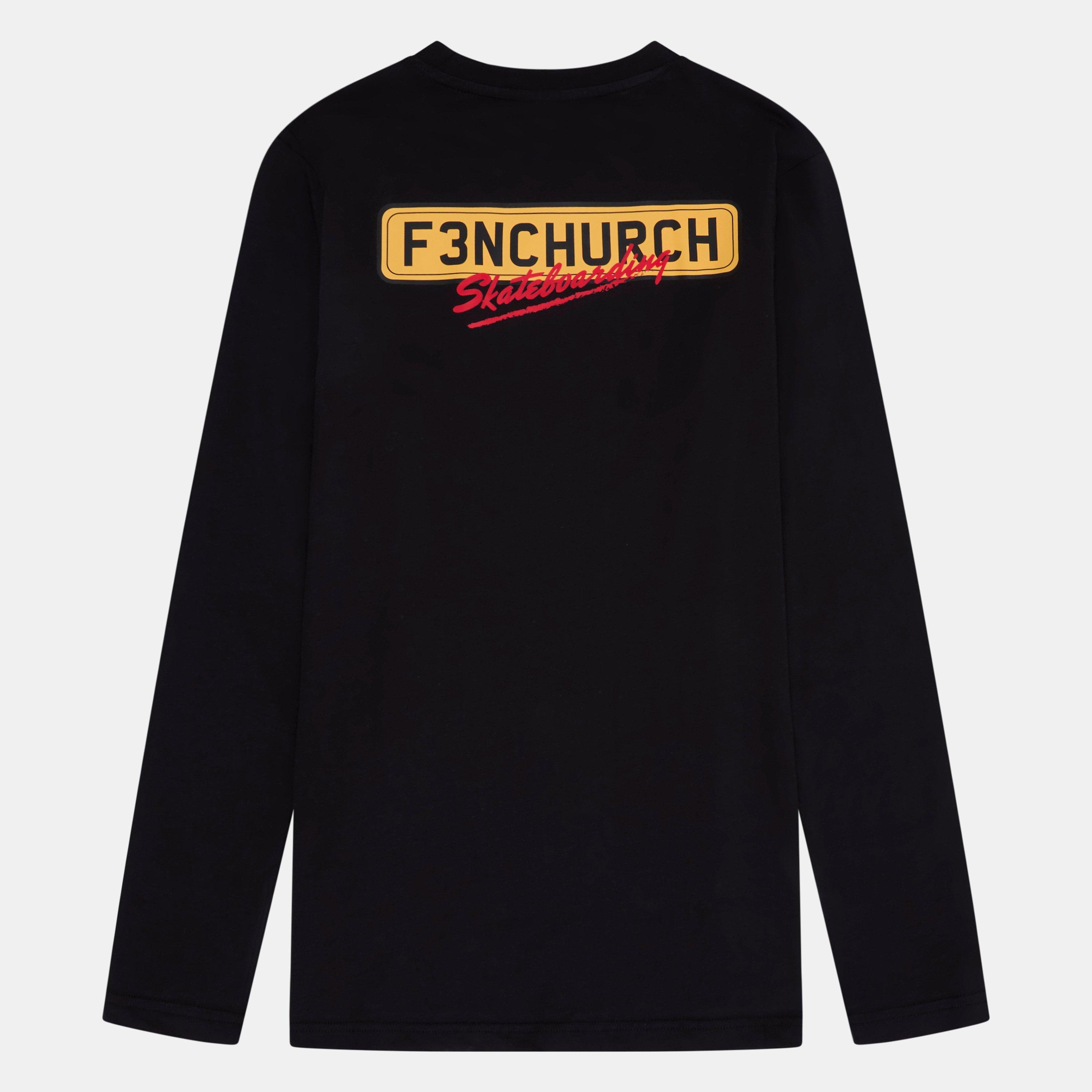 Black - Fenchurch - Long-Sleeve T-Shirt - 2