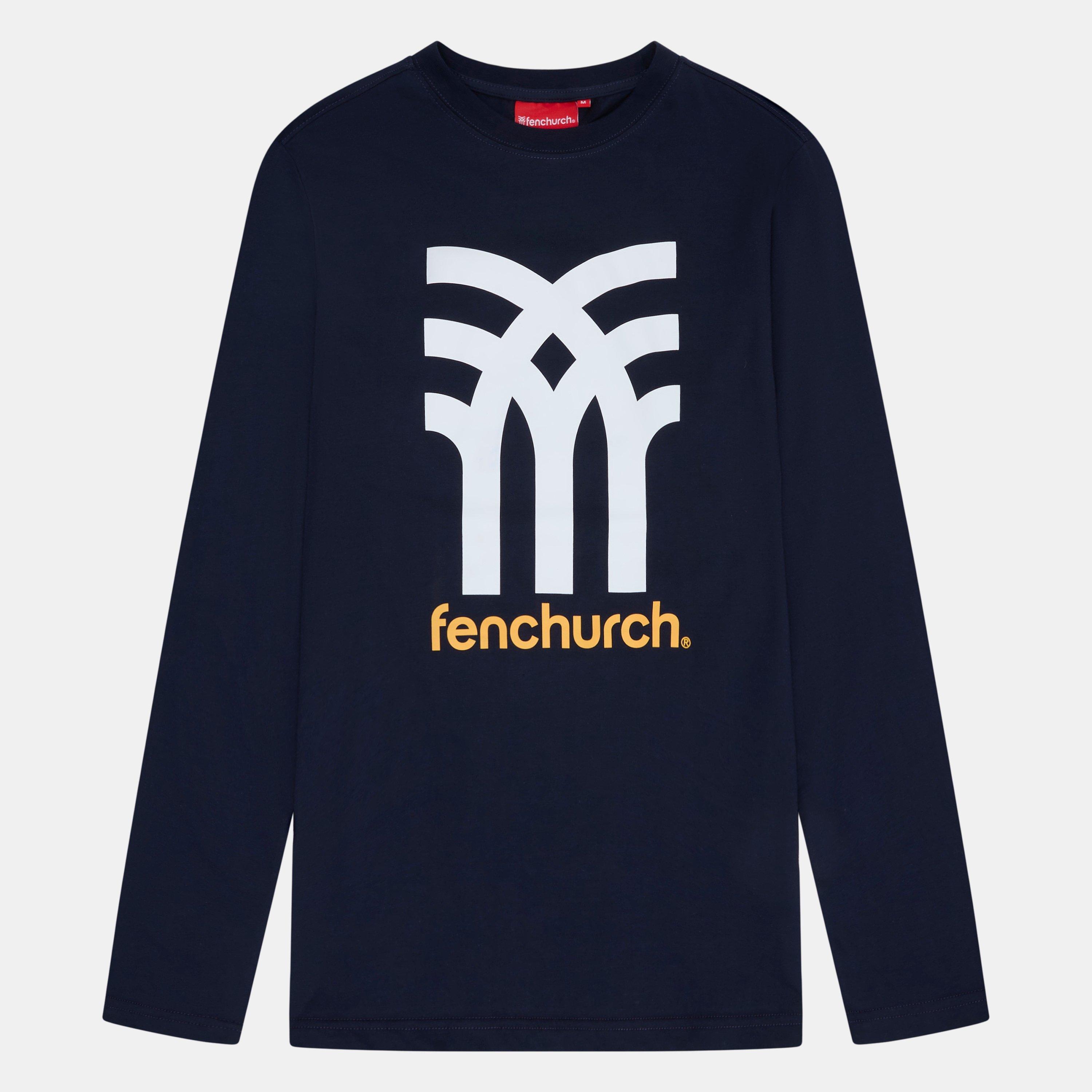 Navy - Fenchurch - Men's Wentwrth Long-Sleeve T-Shirt - 1