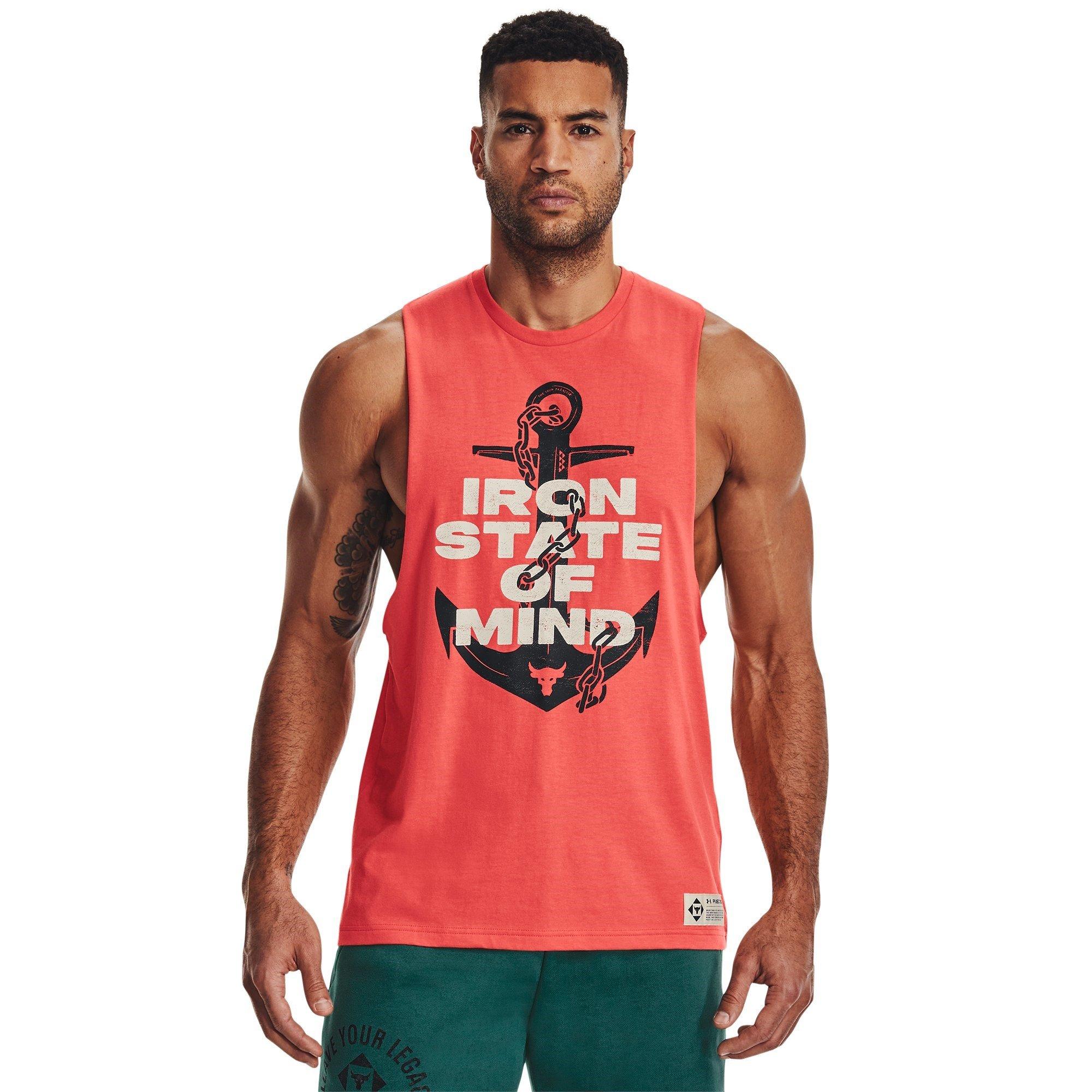 Orange - Under Armour - Performance Gym Vest - 3