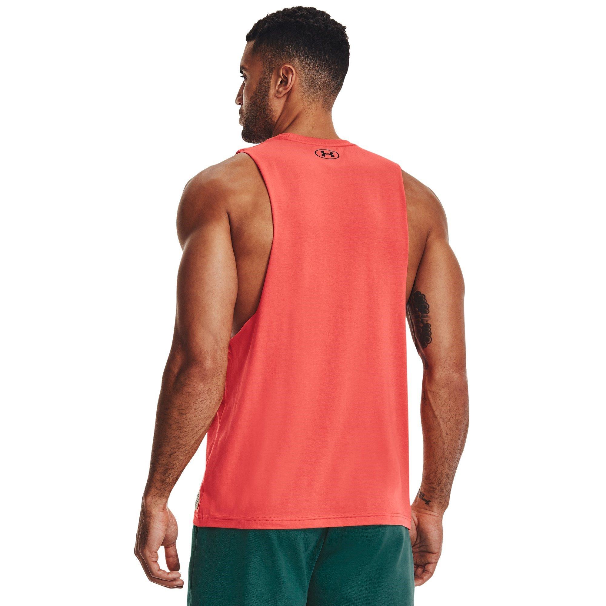 Orange - Under Armour - Performance Gym Vest - 4