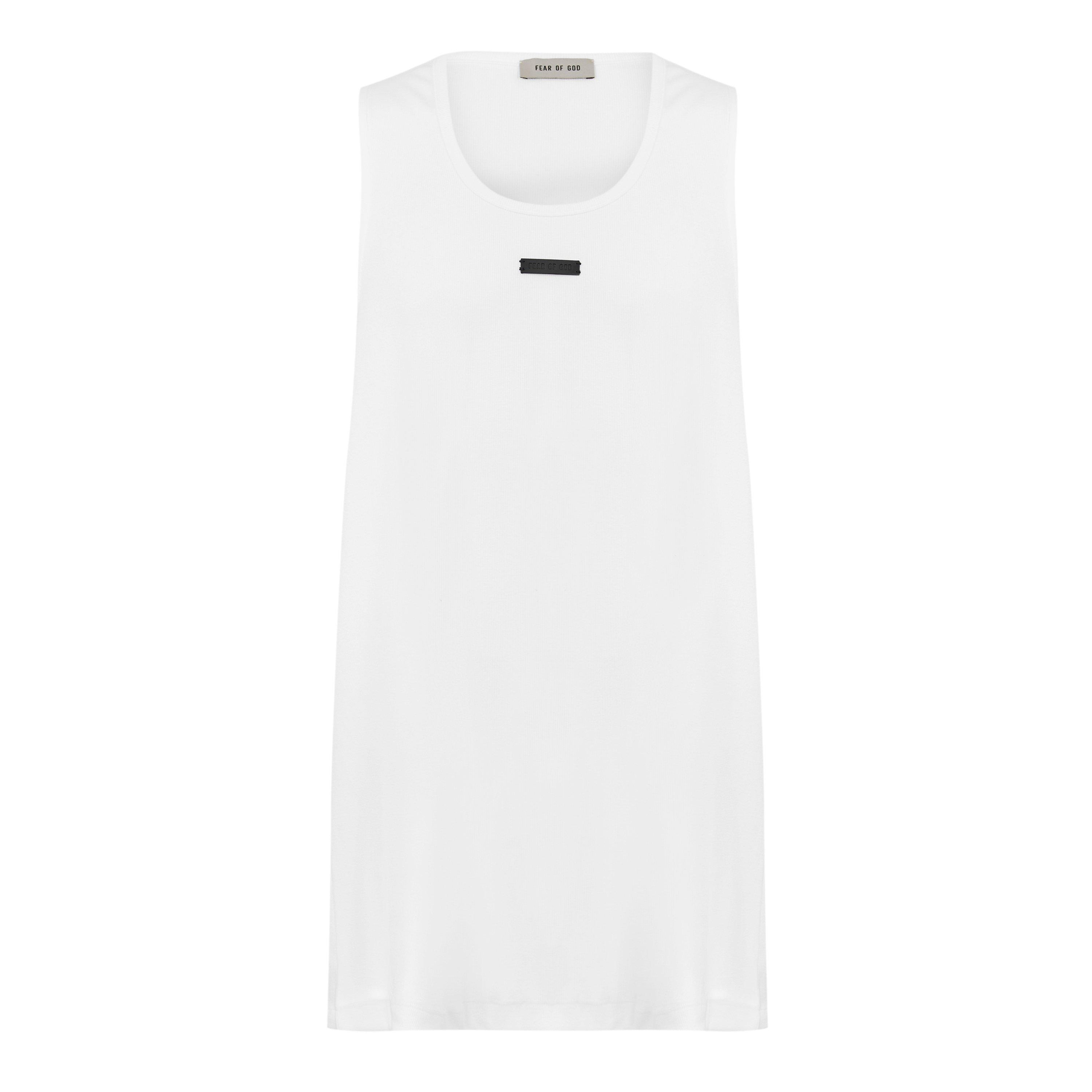 White - Fear Of God - FOG Ribbed Tank Sn99 - 1