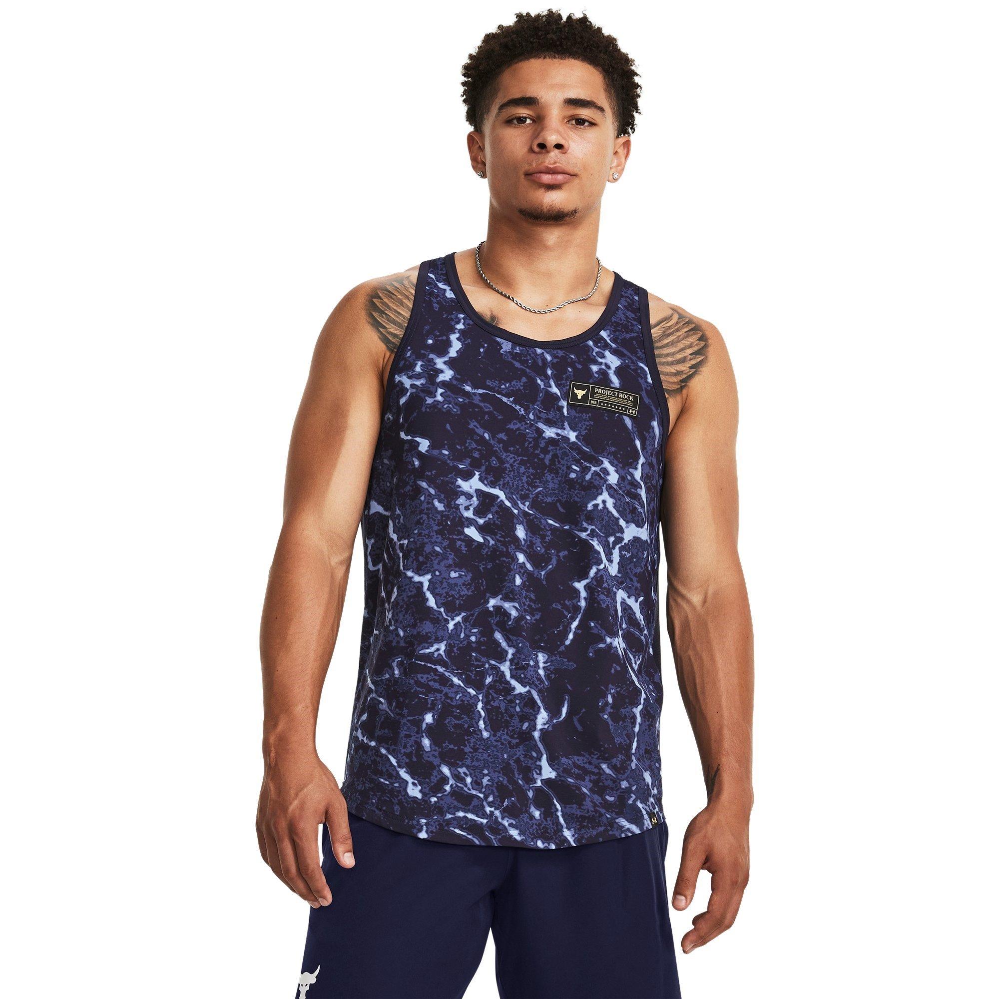 Blue - Under Armour - Performance Gym Vest - 3