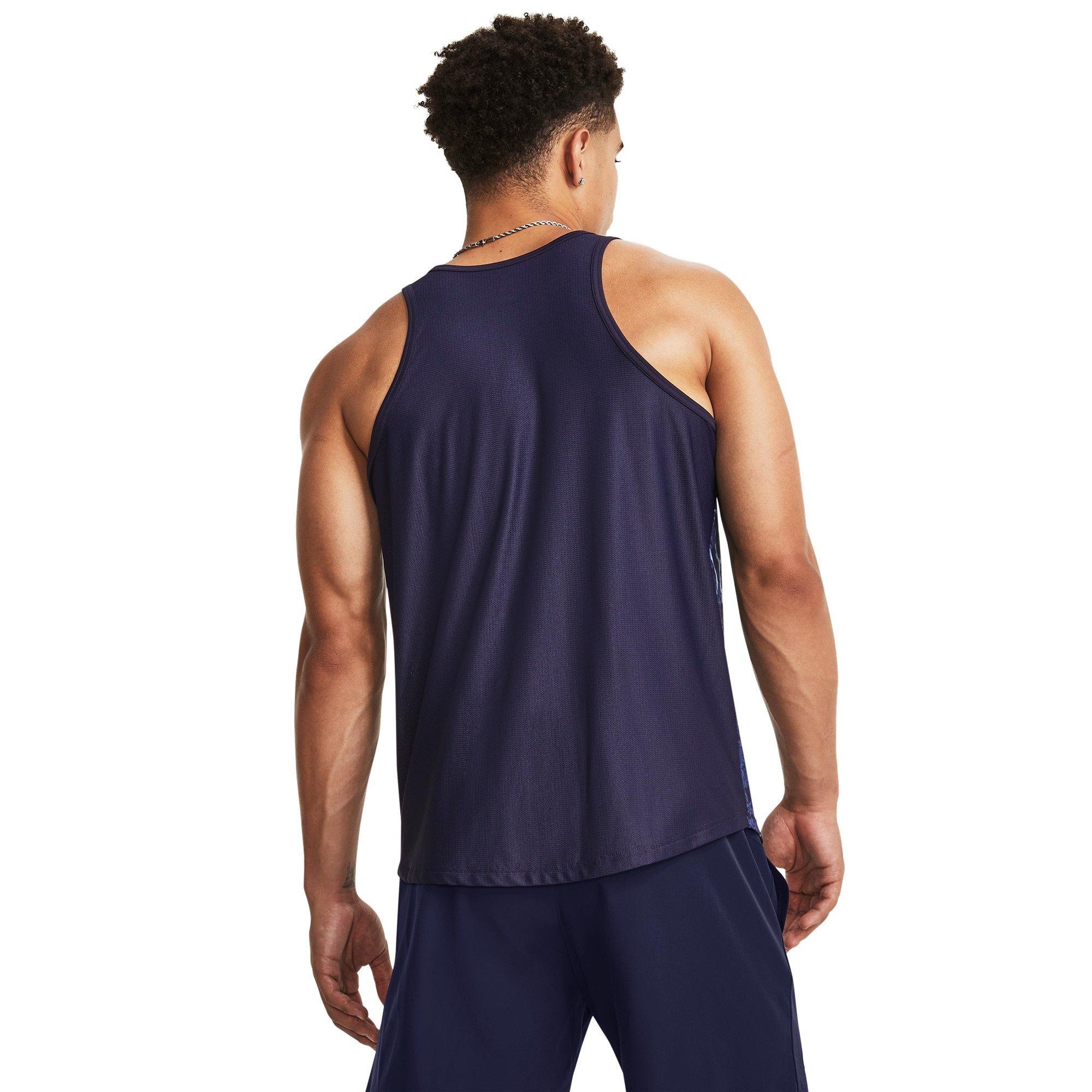 Blue - Under Armour - Performance Gym Vest - 4