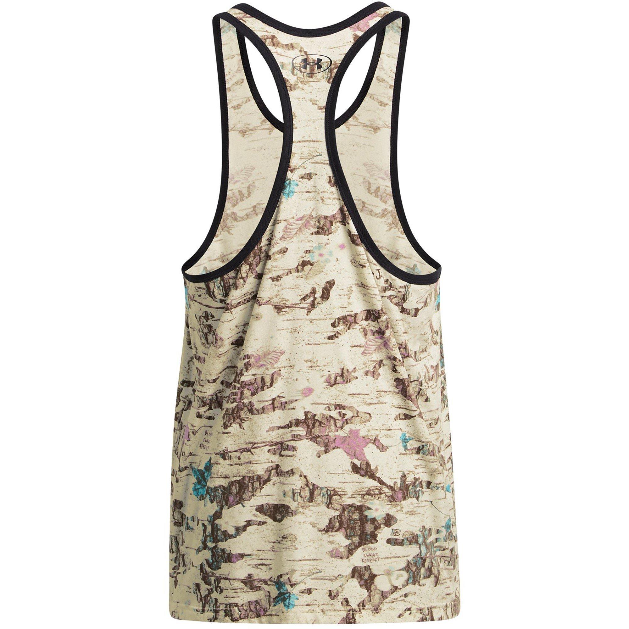 Brown - Under Armour - Camo Graphic Performance Gym Vest - 2