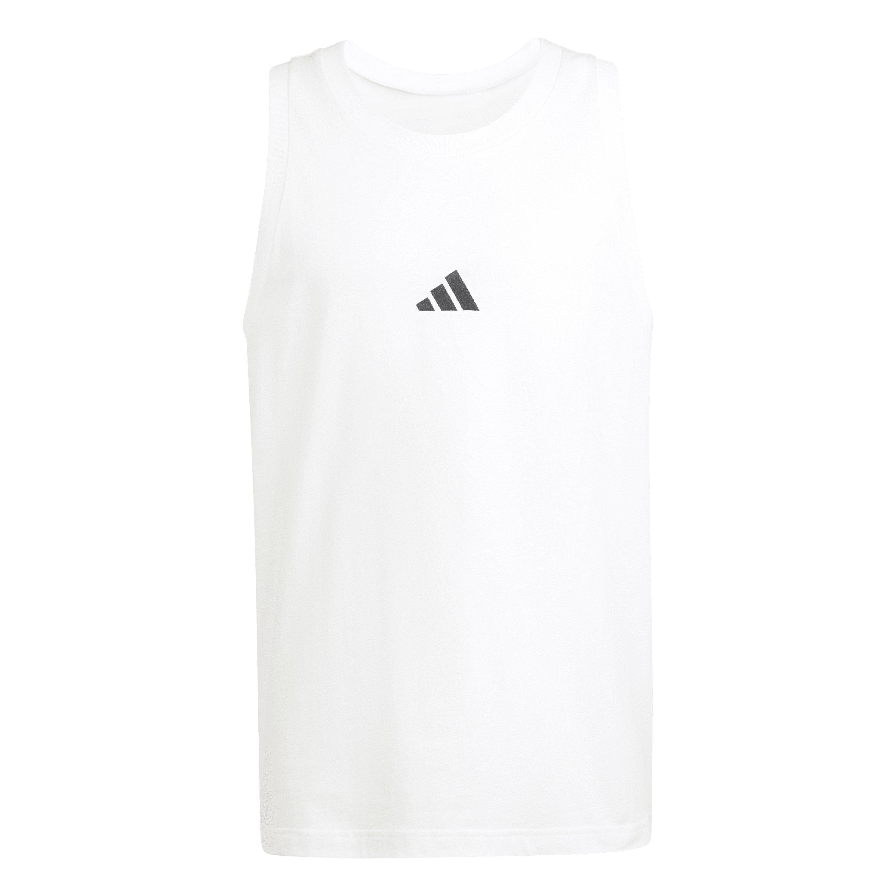 Adidas Men's Strappy Muscle Vest - White - XL