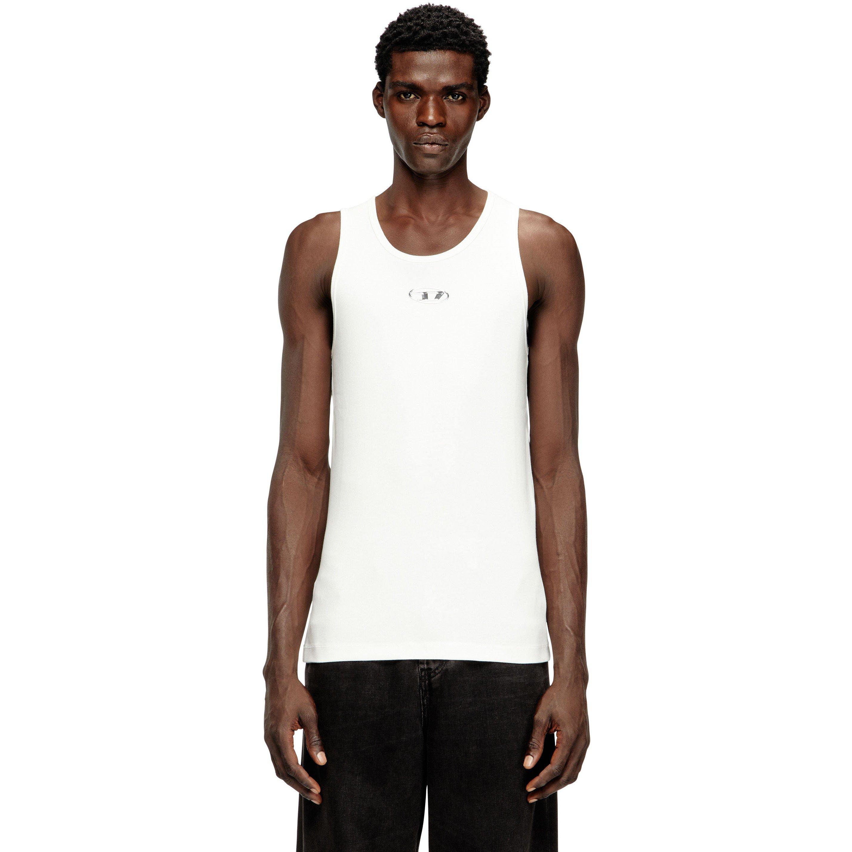 White - Diesel - Men's Tank Vest - 1