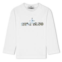 Stone Island Junior Tshirt Front Logo