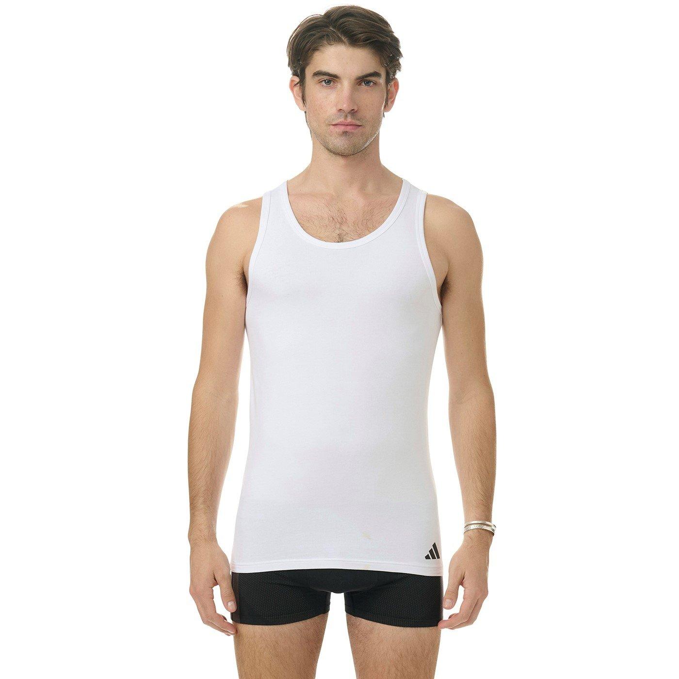 Bijela - adidas - Tank Vest - 2