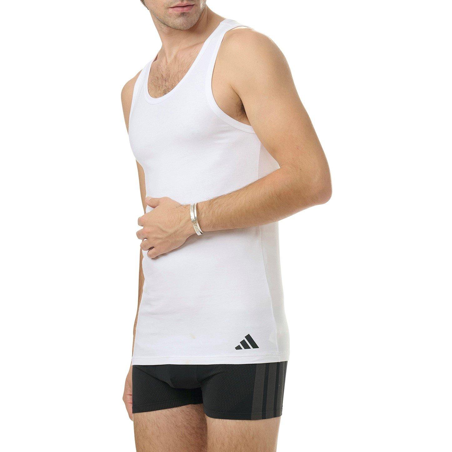 Bijela - adidas - Tank Vest - 3