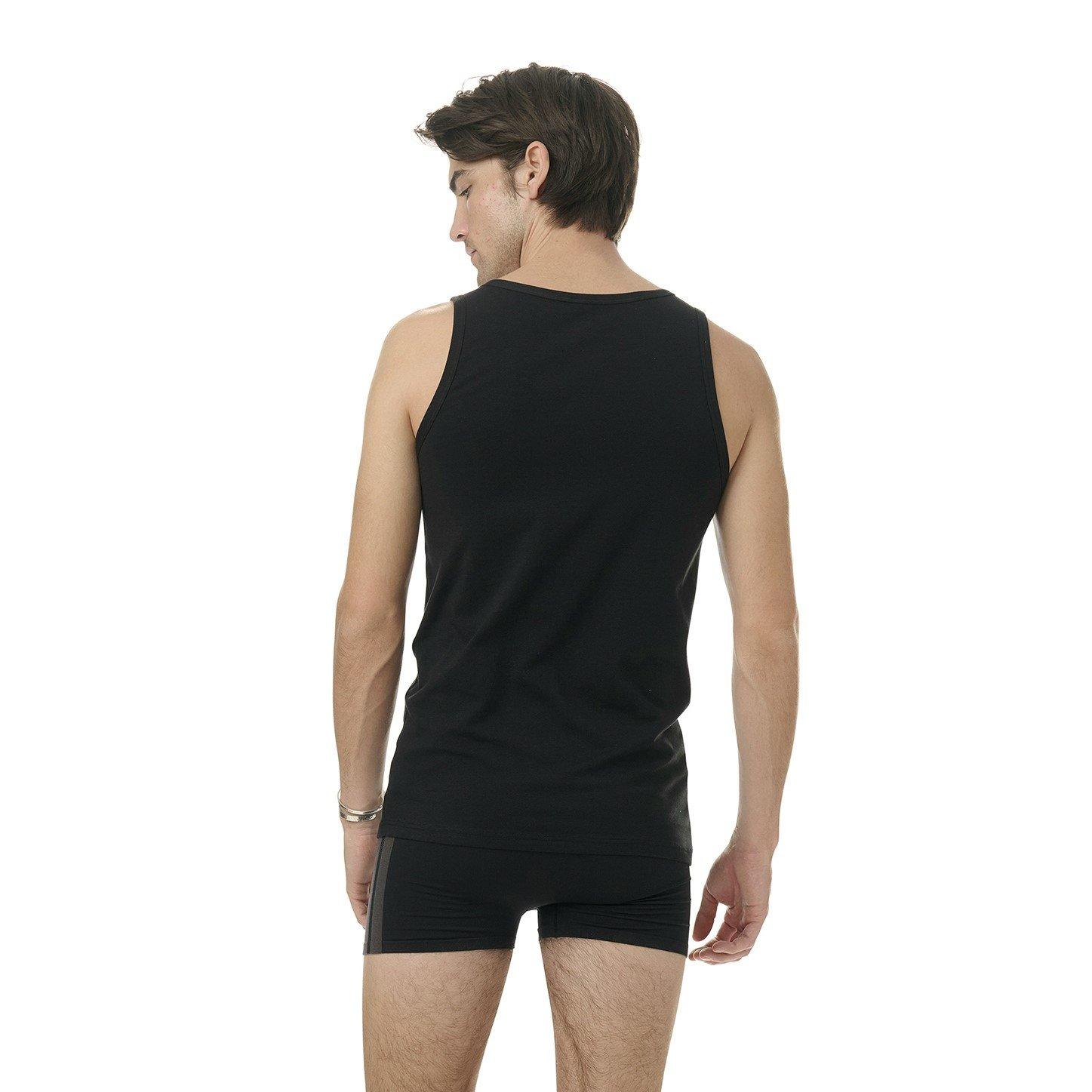 Noir - adidas - Men's Tank Vest - 3