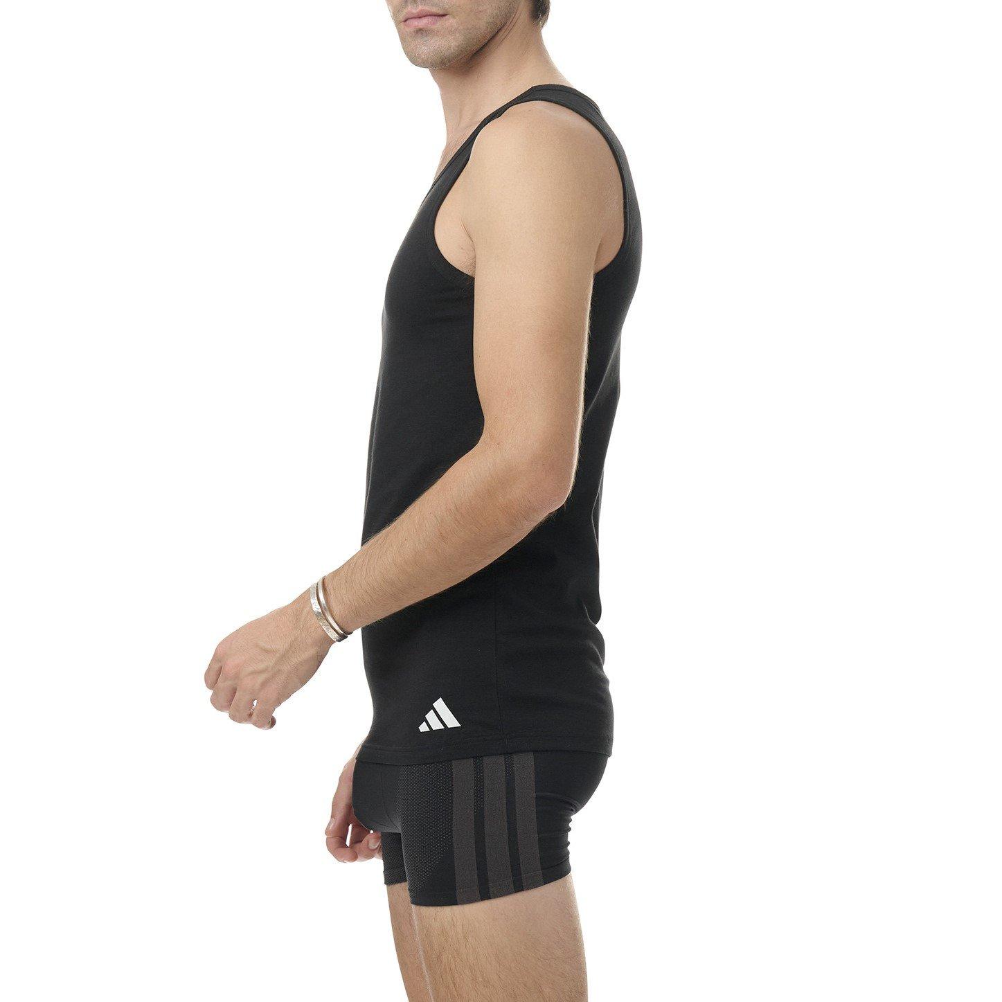 Noir - adidas - Men's Tank Vest - 6
