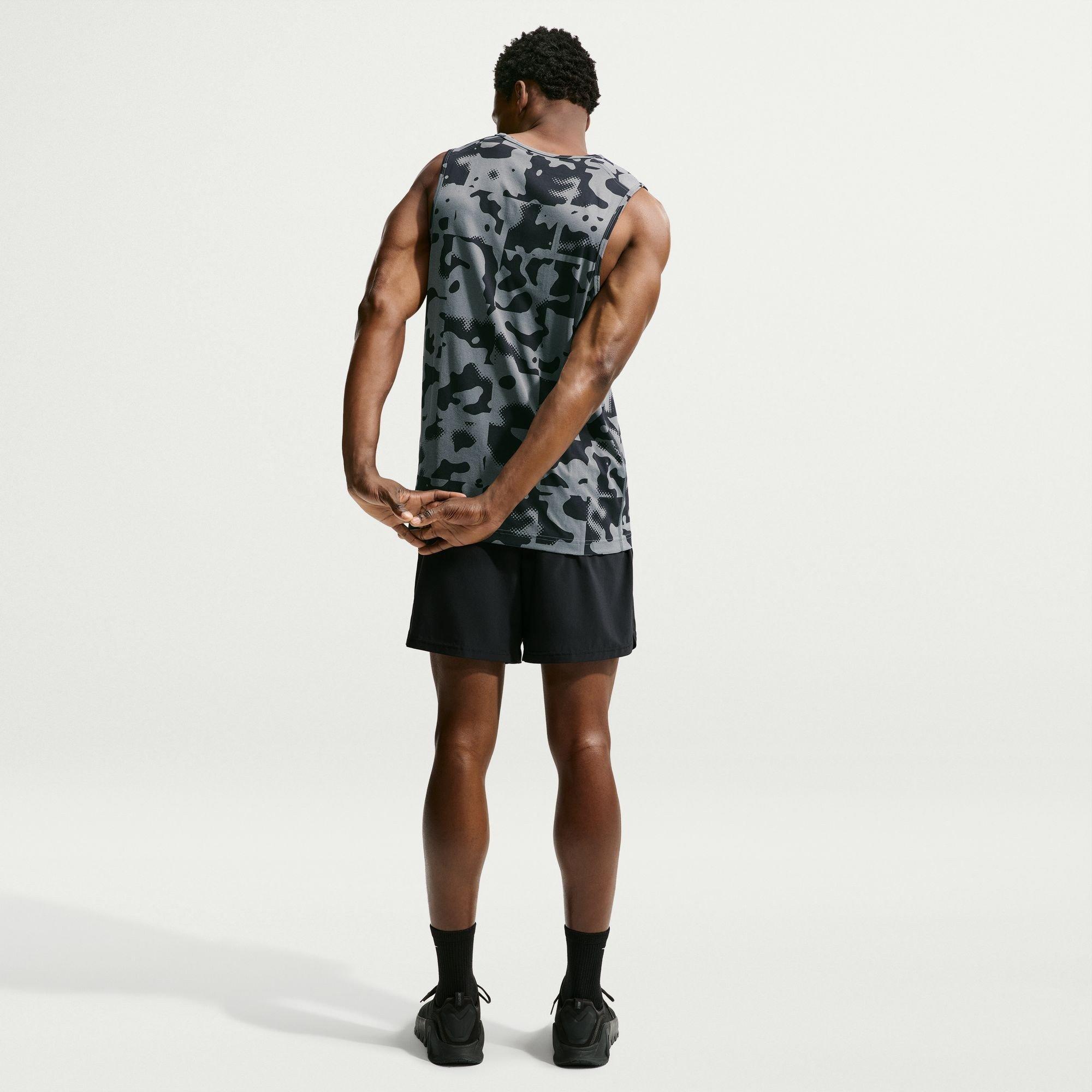 Smoke Grey/Blk - Nike - Men's Performance Gym Vest - 5