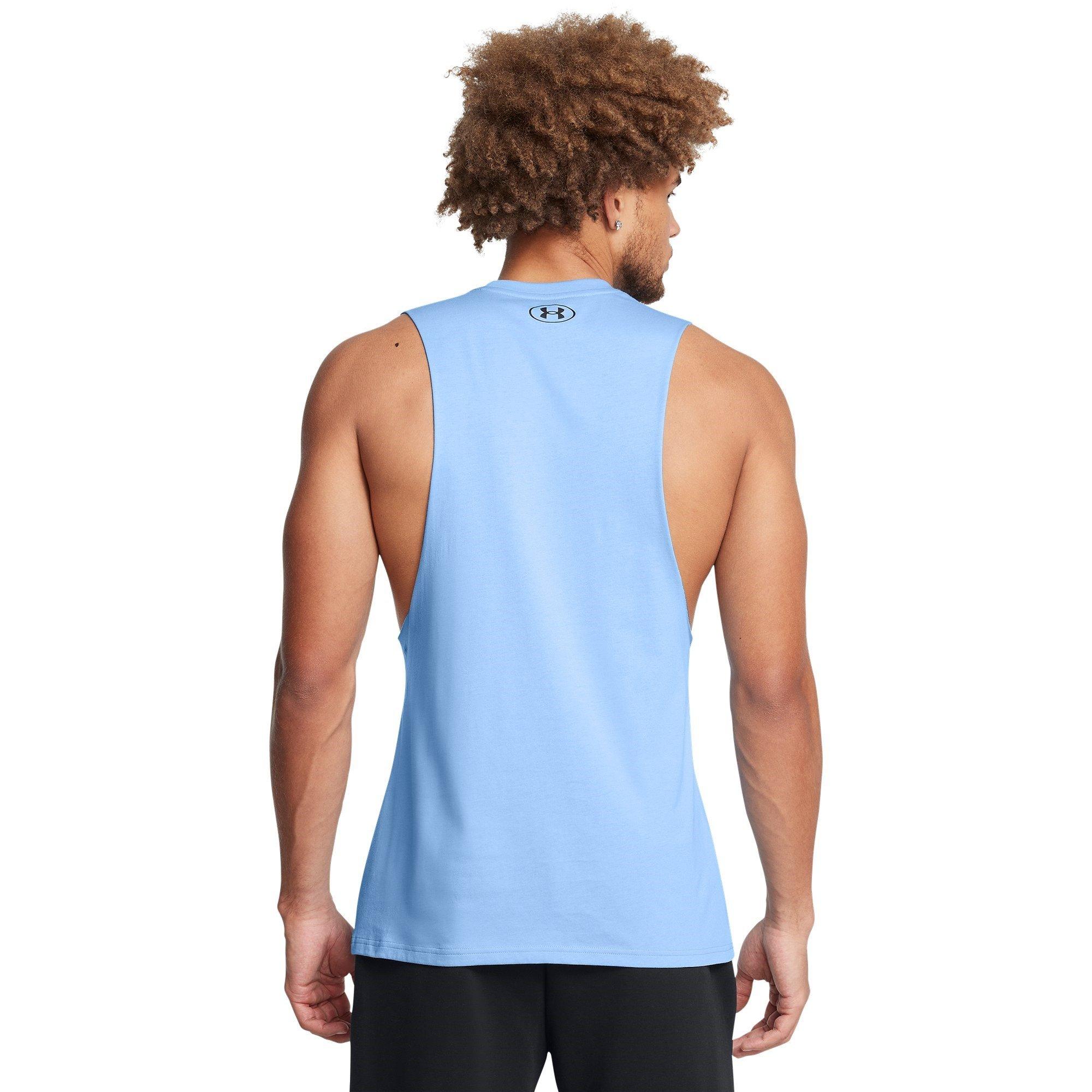 Horizon Blue - Under Armour - Left Chest Cut-Off Tank Men - 3