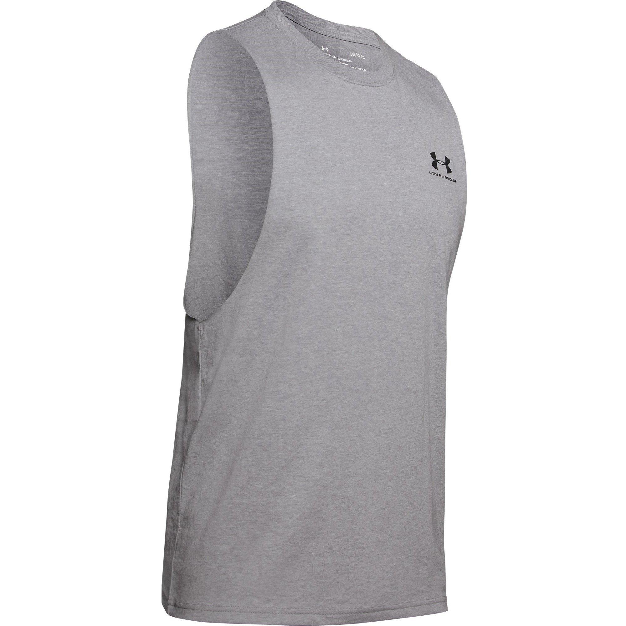 Under Armour Left Chest Cut-Off Tank Men