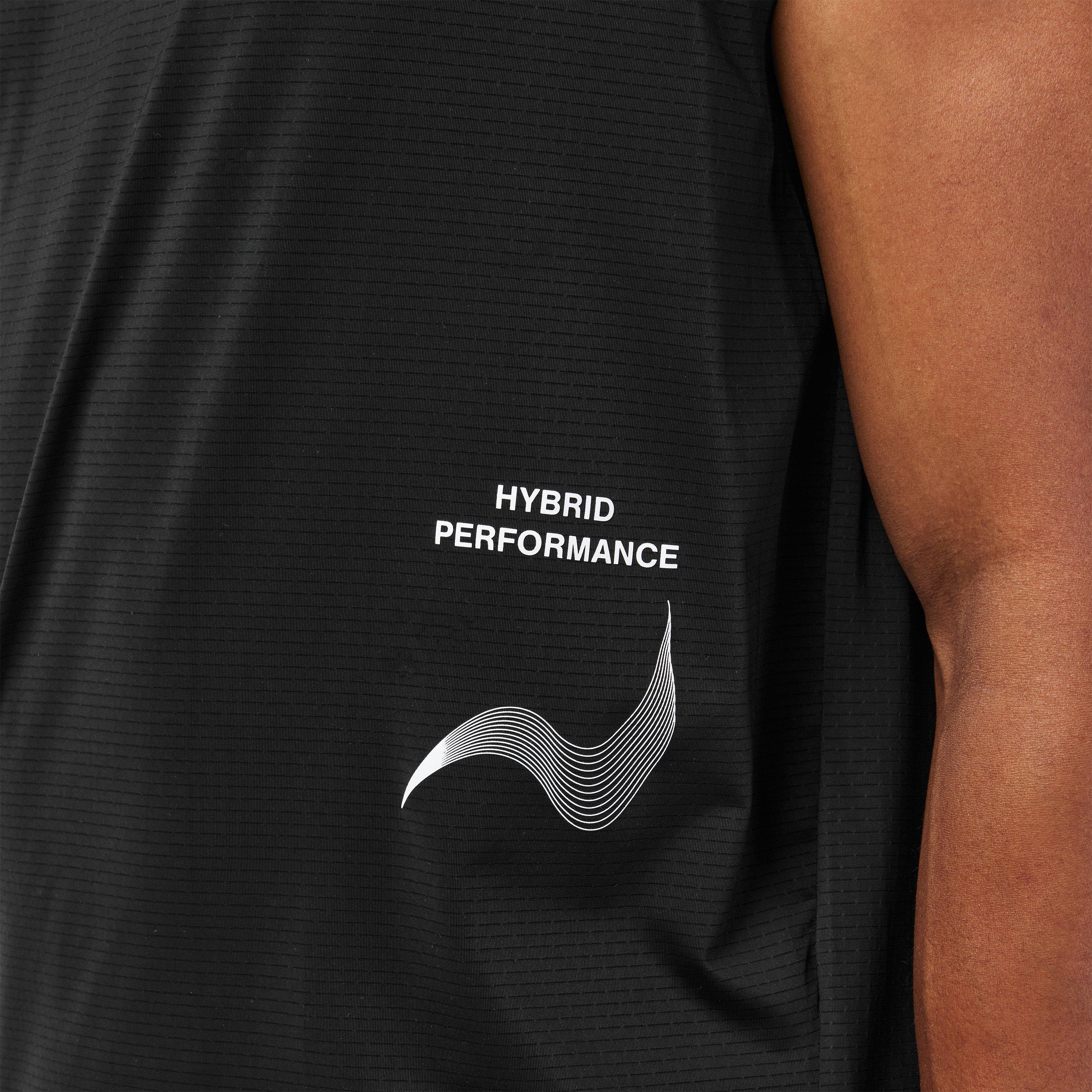 Black - Hybrid Performance - Men's Performance Gym Vest - 5