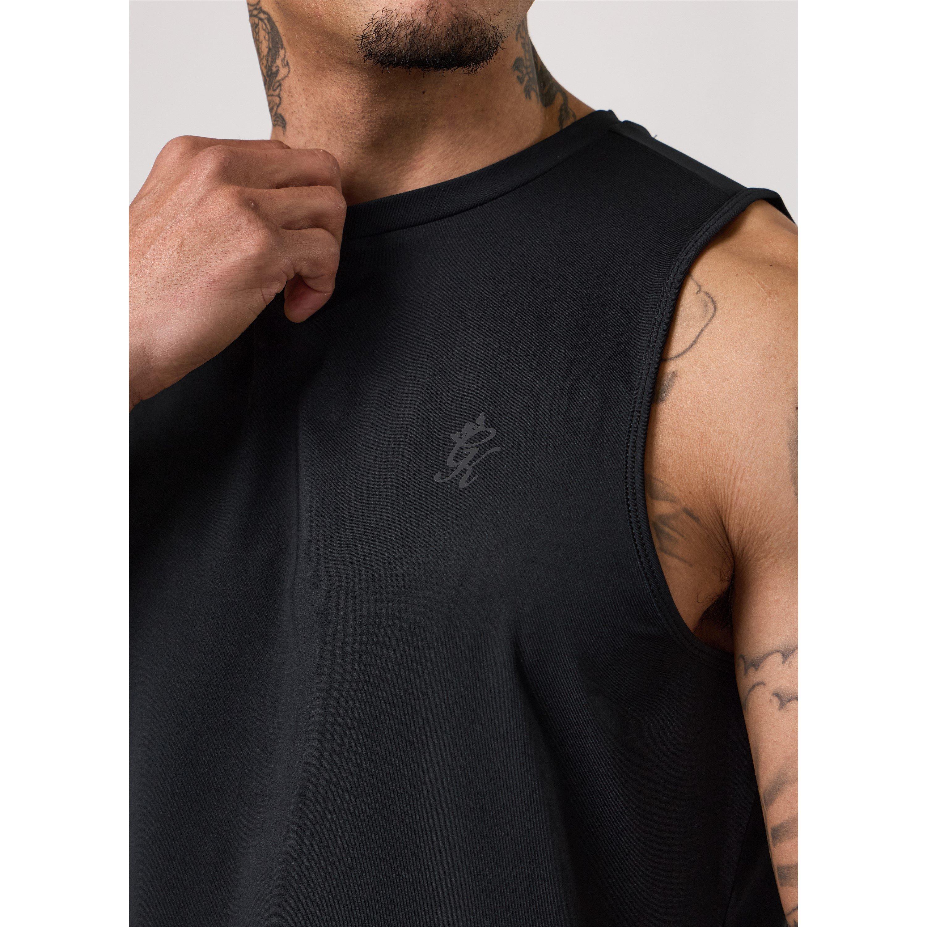 Crna - Gym King - Gym King Victory Performance Vest - Black - 5