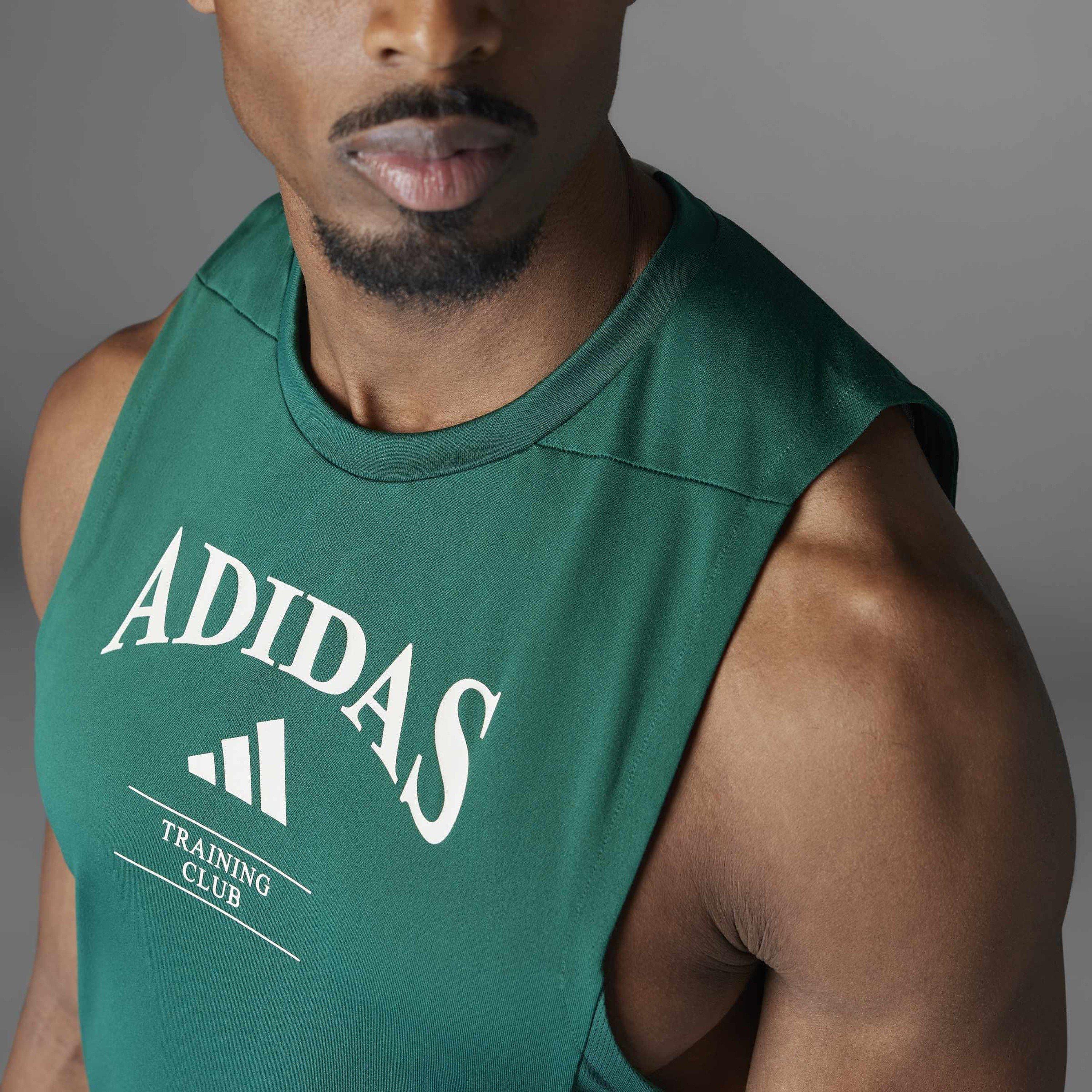 Cgreen/Cwhite - adidas - D4T Heri Tnk Sn99 - 12