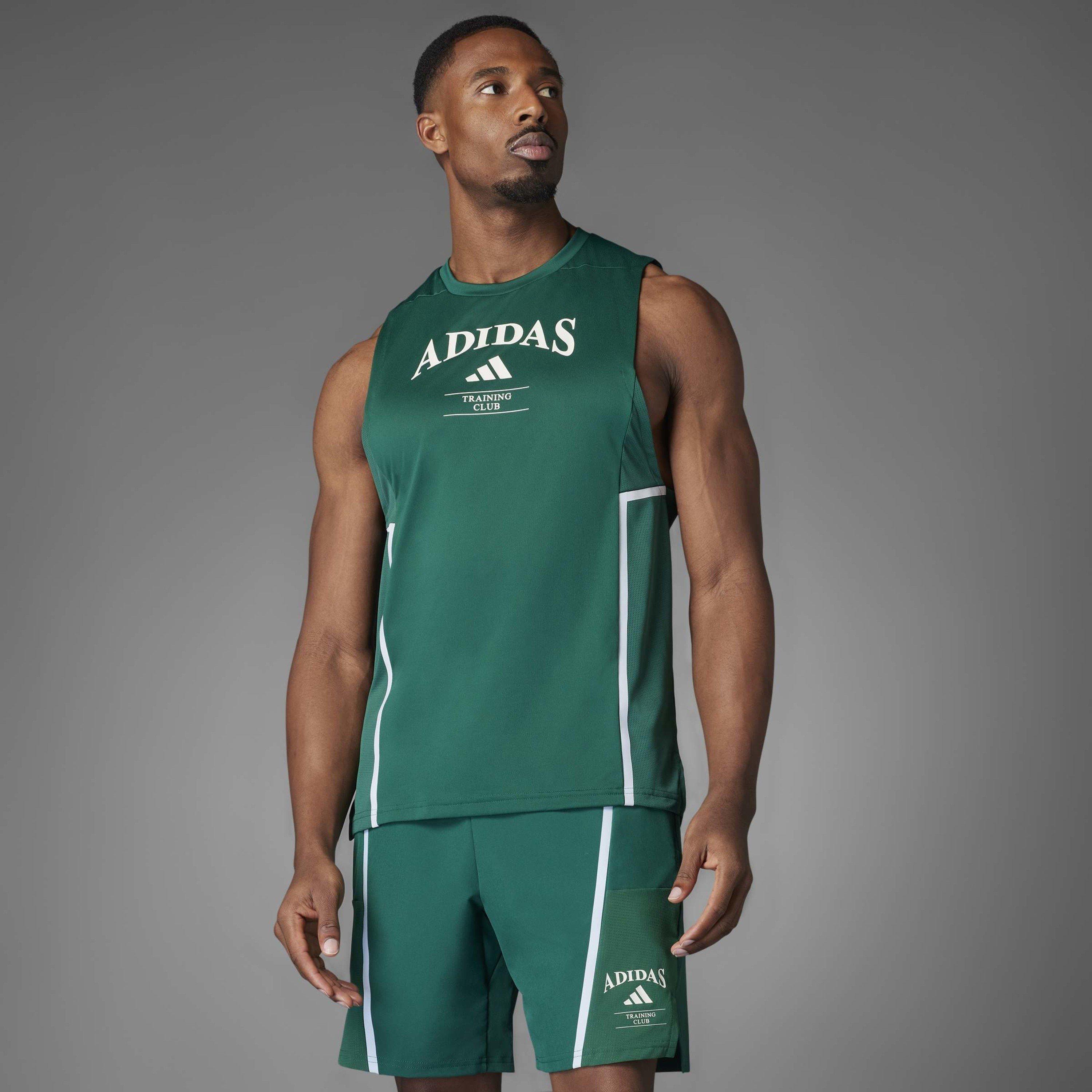 Cgreen/Cwhite - adidas - D4T Heri Tnk Sn99 - 8