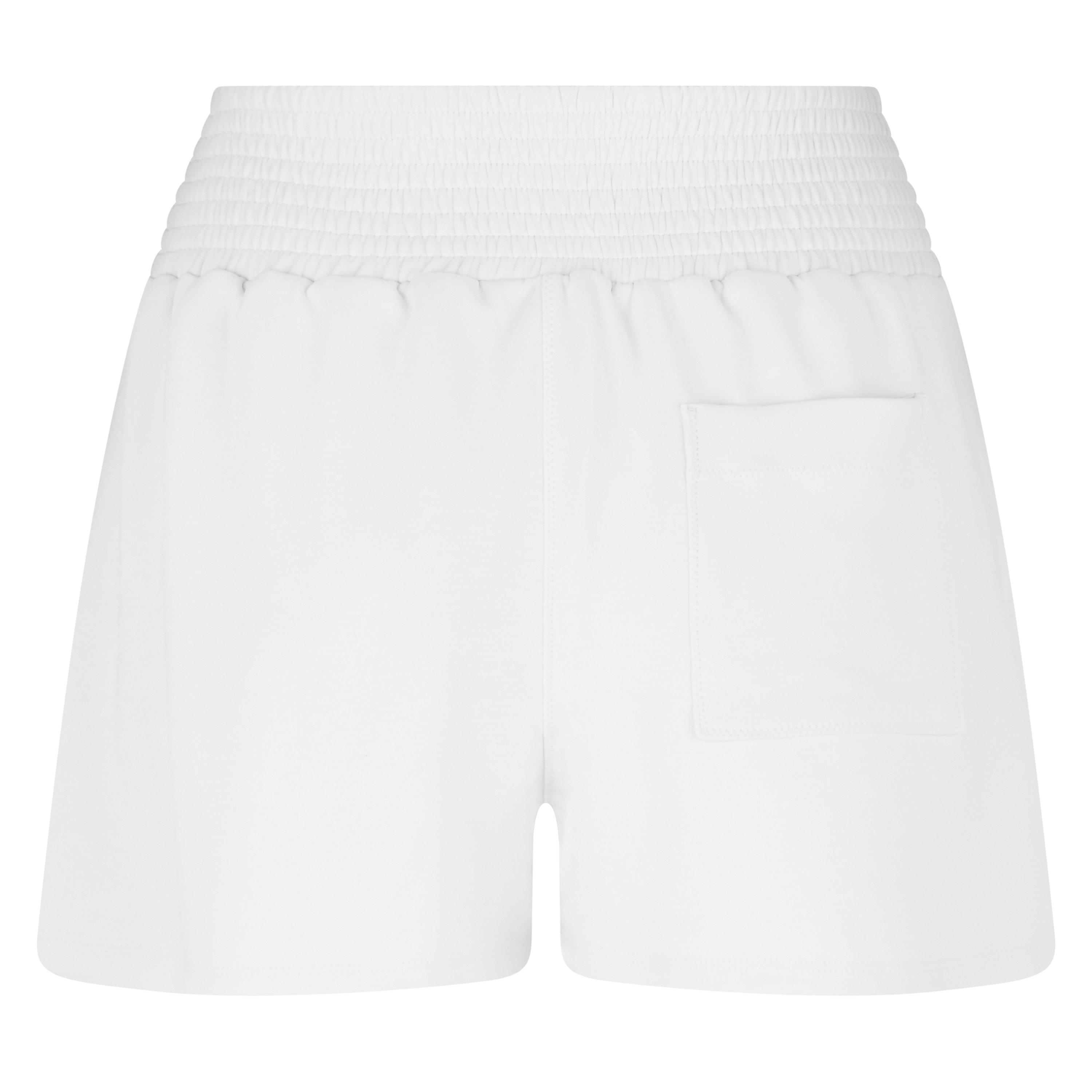 Lily White - Sweaty Betty - Women's Cloud Fleece Jogger Shorts - 6