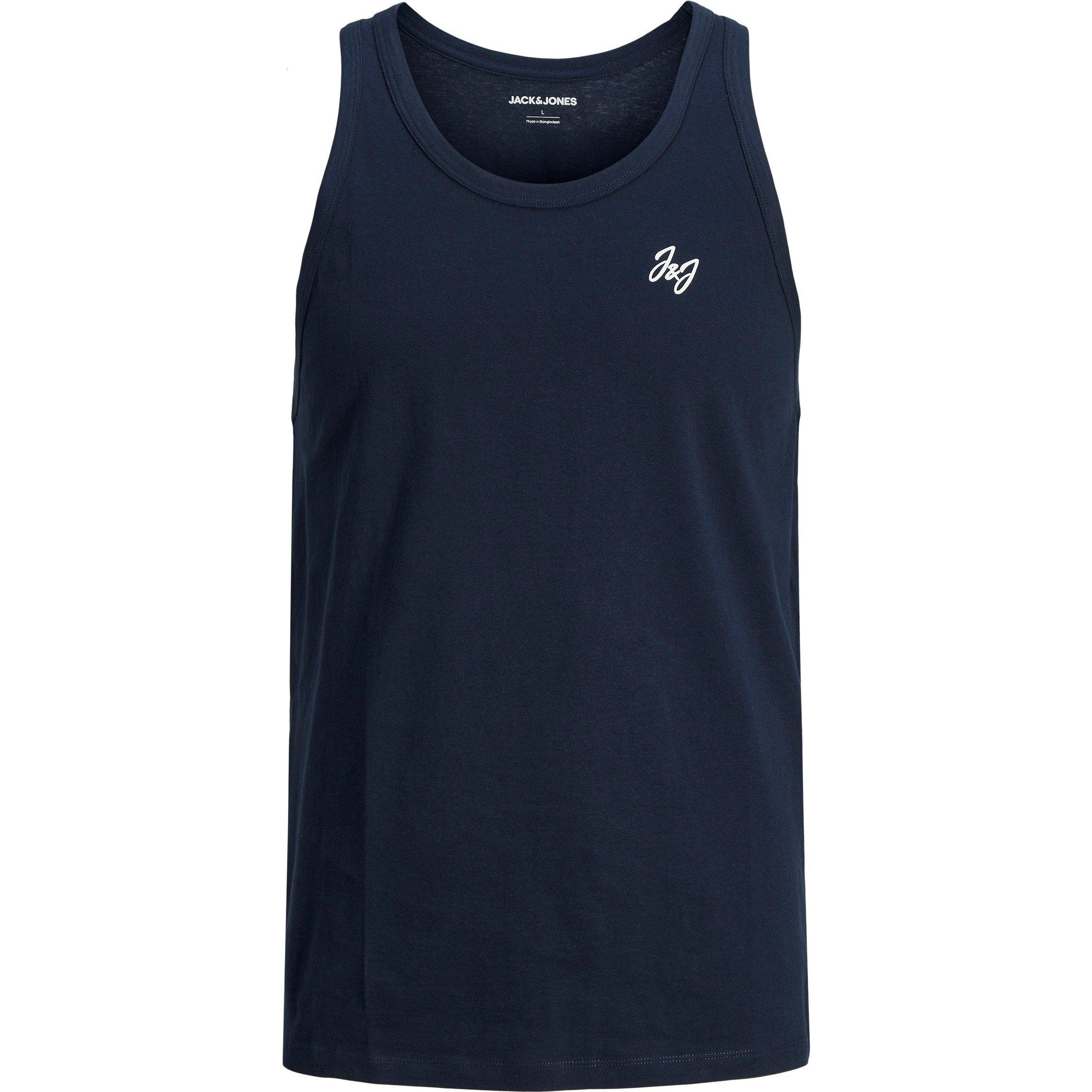 Bl/Gr/Nv/Gy/Wt - Jack and Jones - Tank Vest - 3