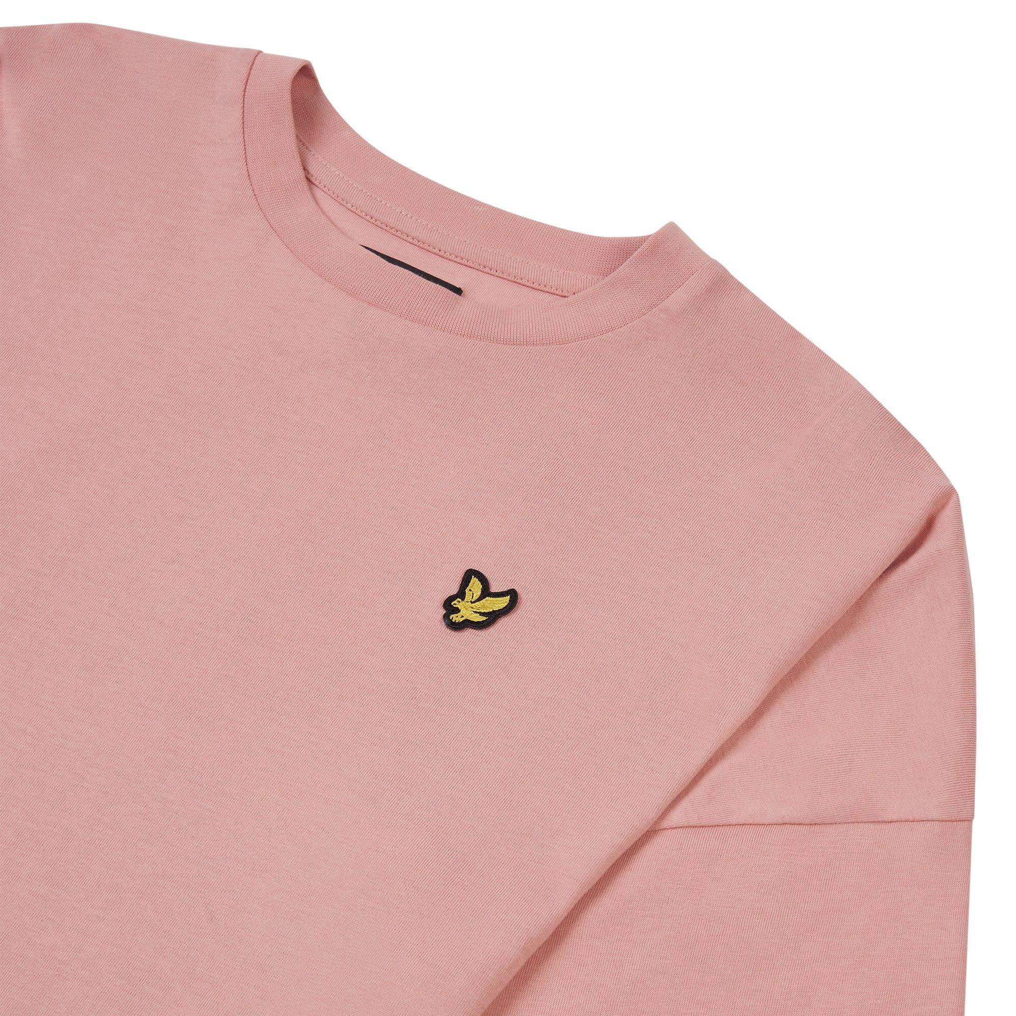 Blush - Lyle and Scott - Kids' Long-Sleeve Step Hem T-Shirt - 3