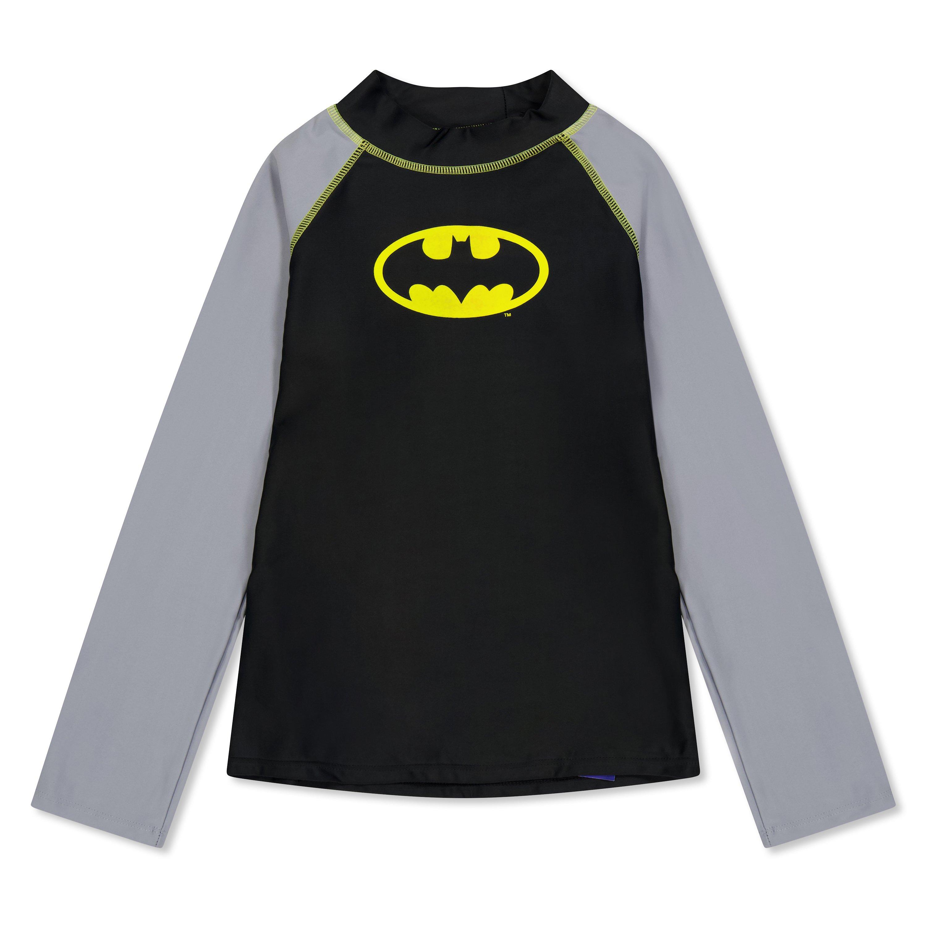 Zoggs  Kids Batman Long Sleeve Juniors - Black - 7-8 (S)