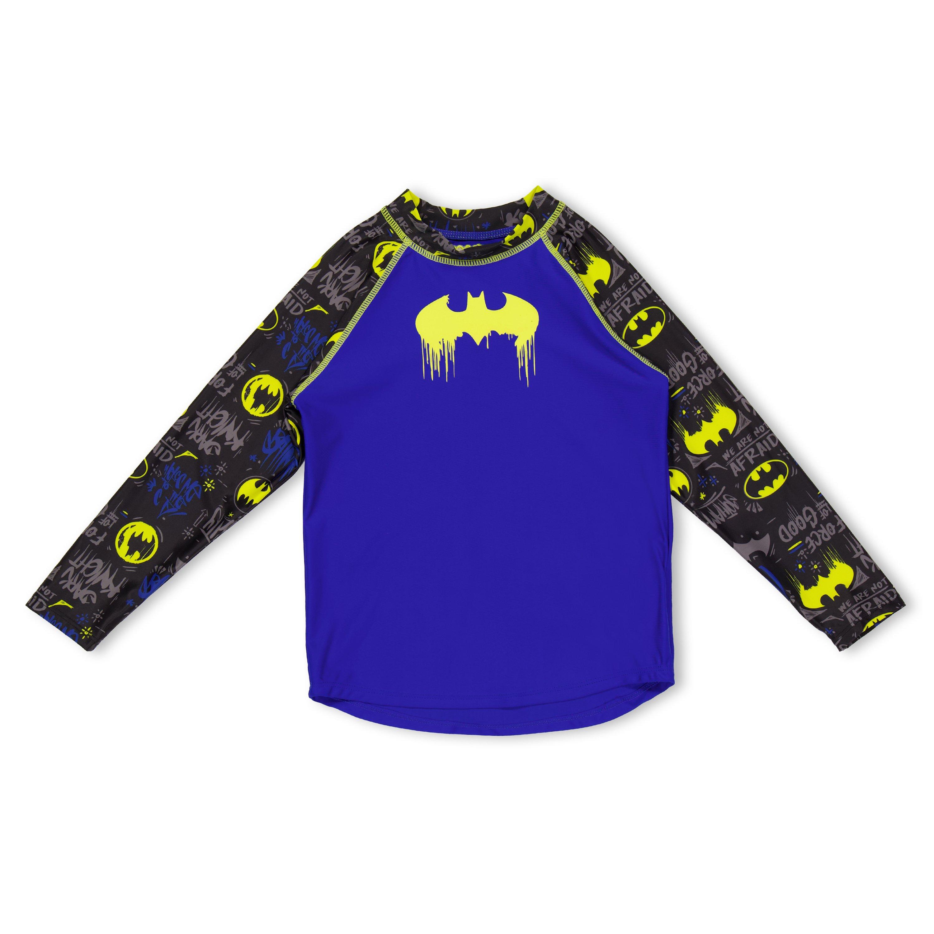 Zoggs  Kids Batman Long Sleeve Juniors - Blue - 7-8 (S)