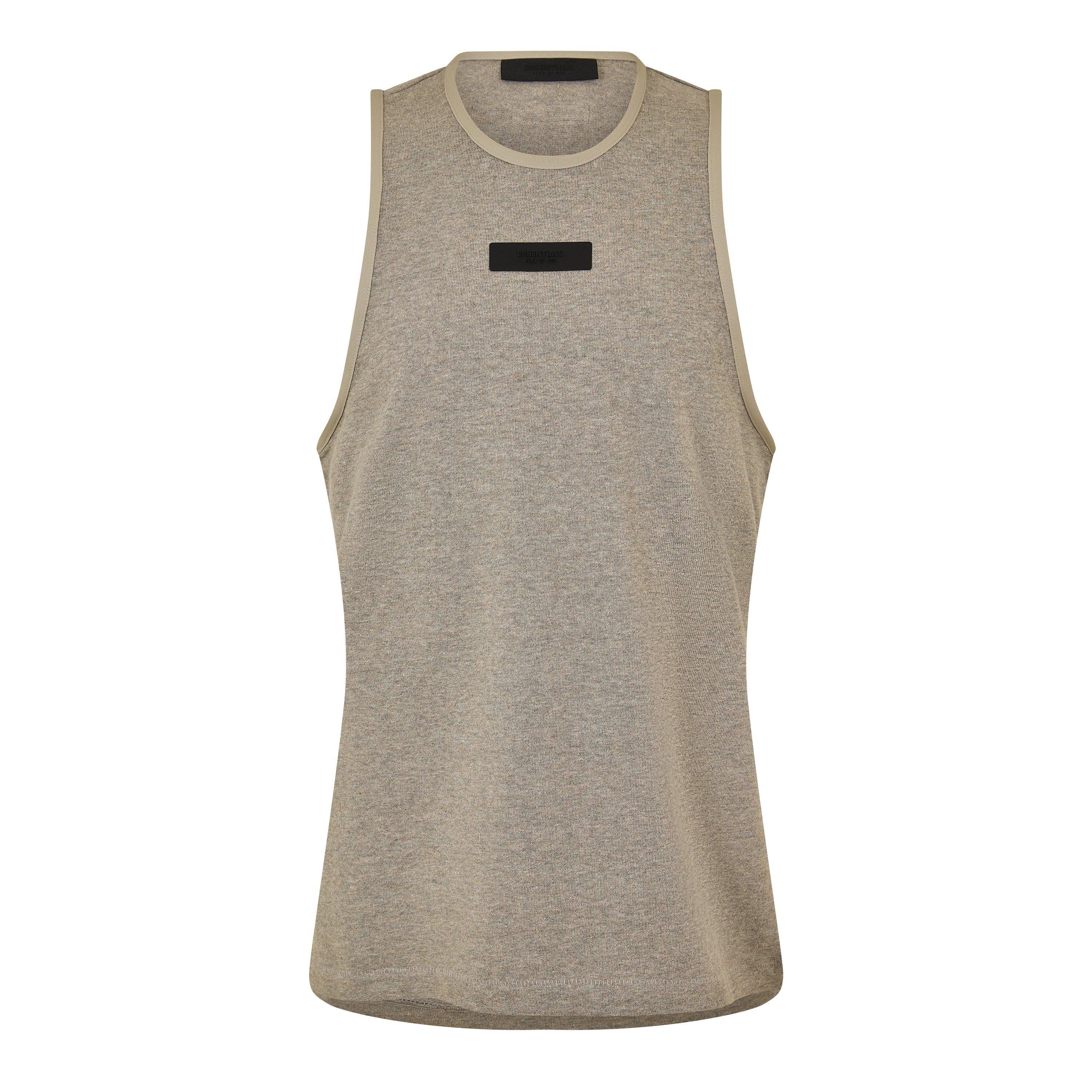 Dark Hthr Oat - Fear Of God Essentials - Unisex Adults Tank Vest - 1
