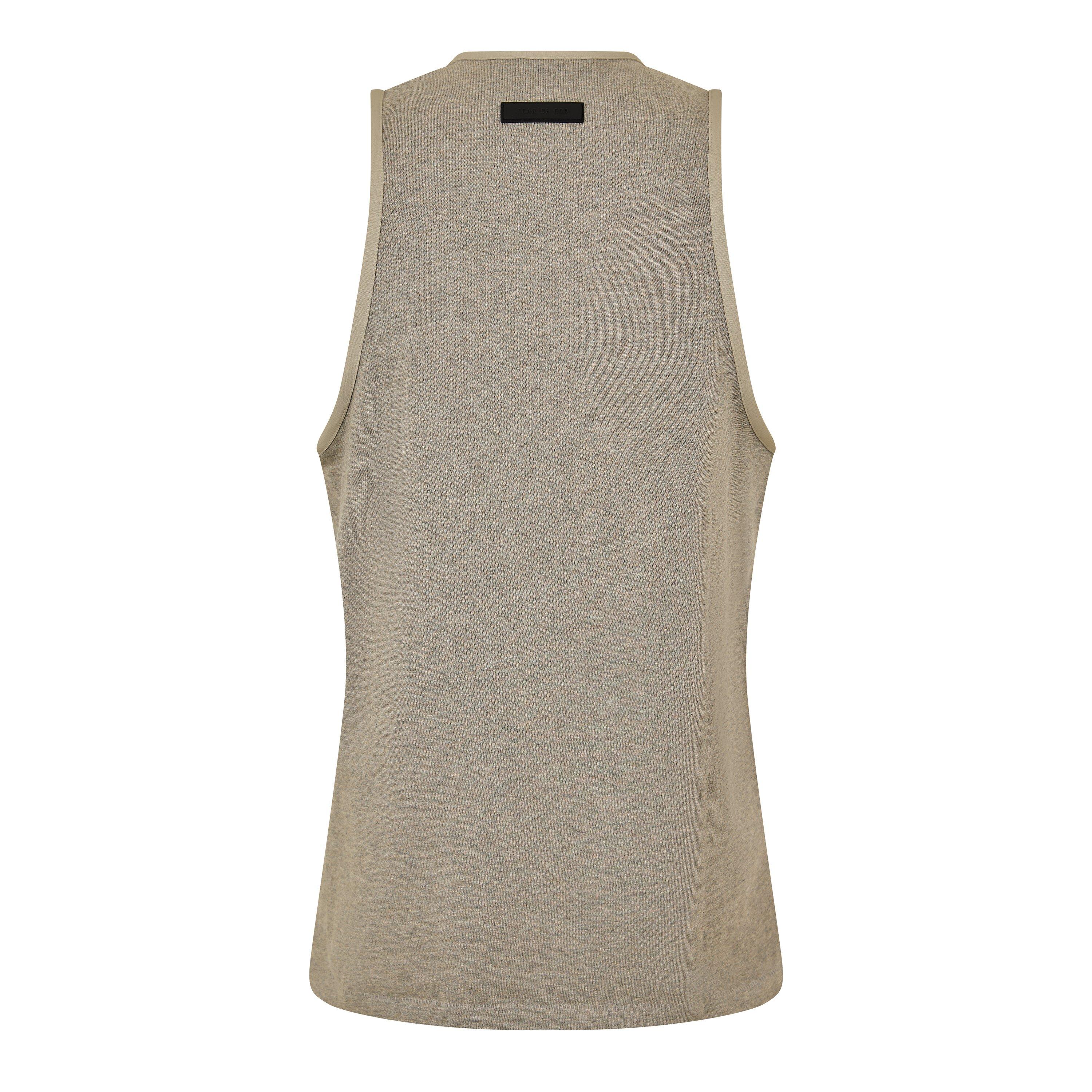Dark Hthr Oat - Fear Of God Essentials - Unisex Adults Tank Vest - 2