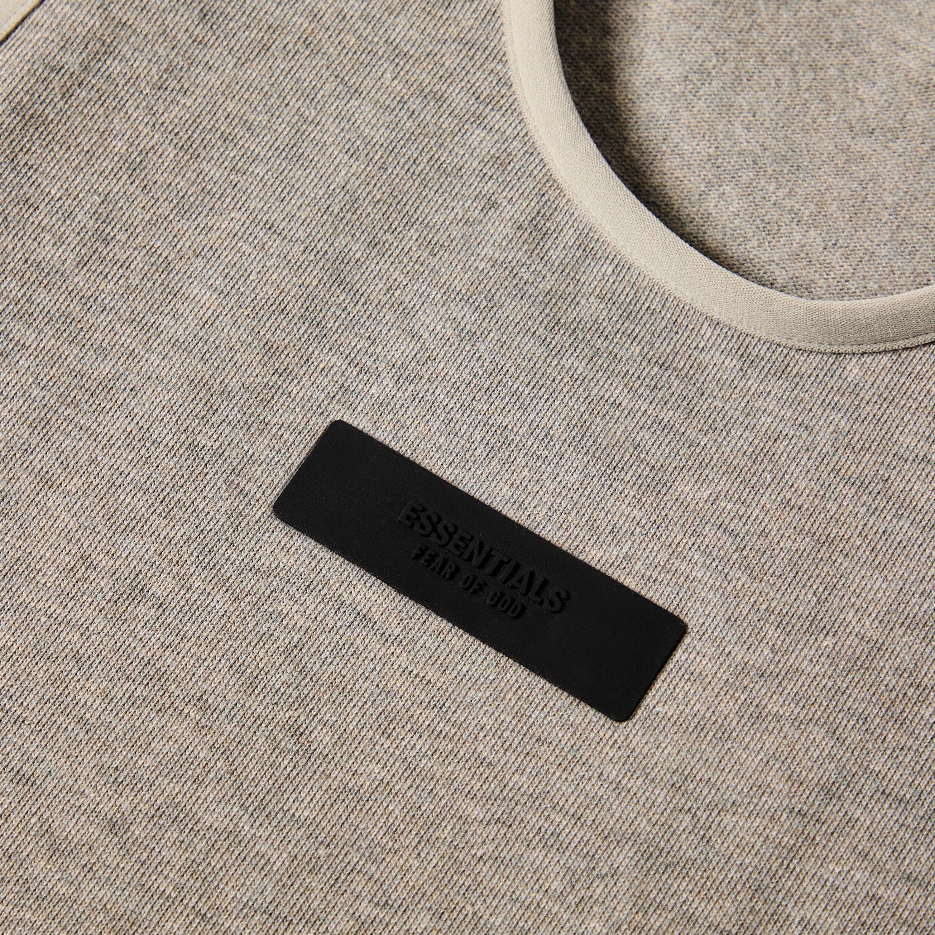 Dark Hthr Oat - Fear Of God Essentials - Unisex Adults Tank Vest - 3