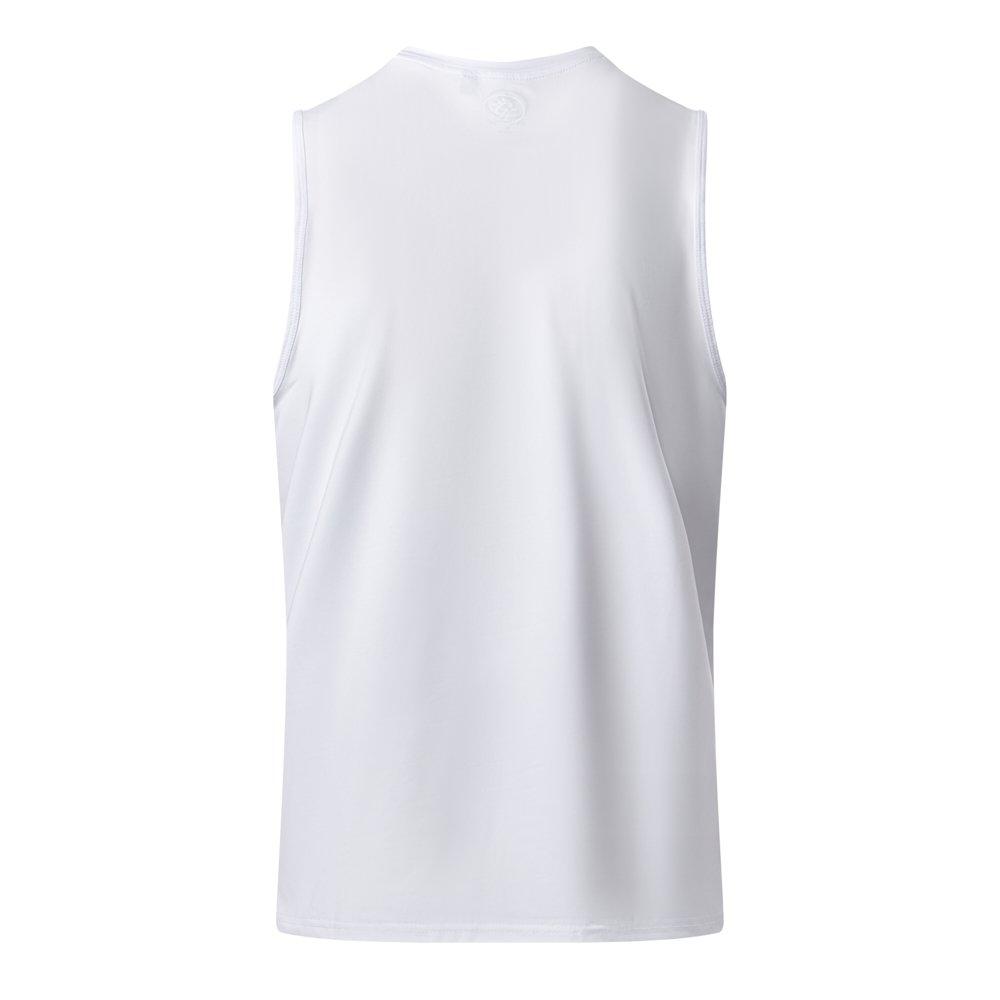 Hvid - Gym King - Gym King Victory Performance Vest - White - 2