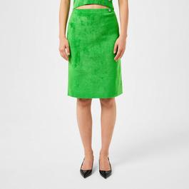 Gucci Embellished Chenille Skirt