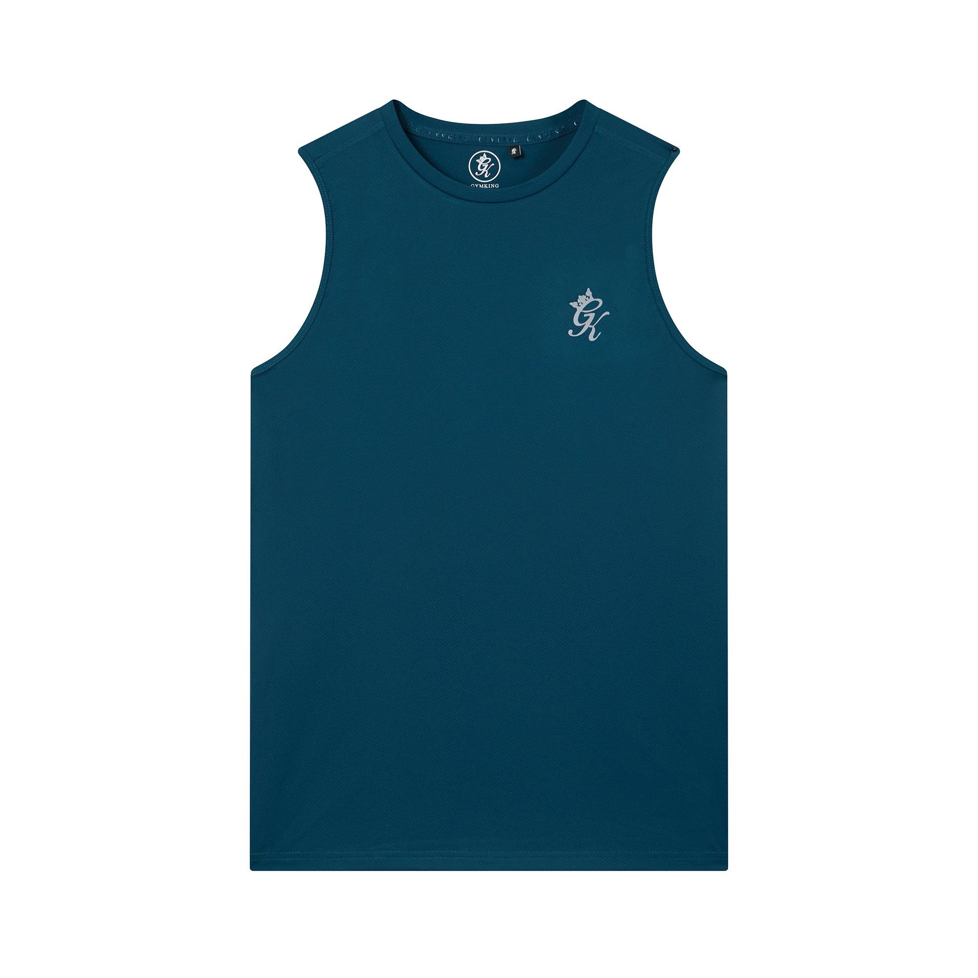 Oil Blue - Gym King - Gym King Energy Vest - Oil Blue - 1