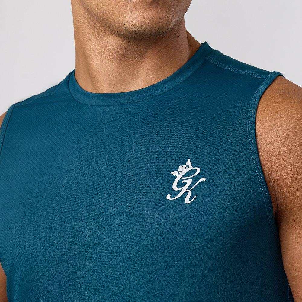 Oil Blue - Gym King - Gym King Energy Vest - Oil Blue - 5