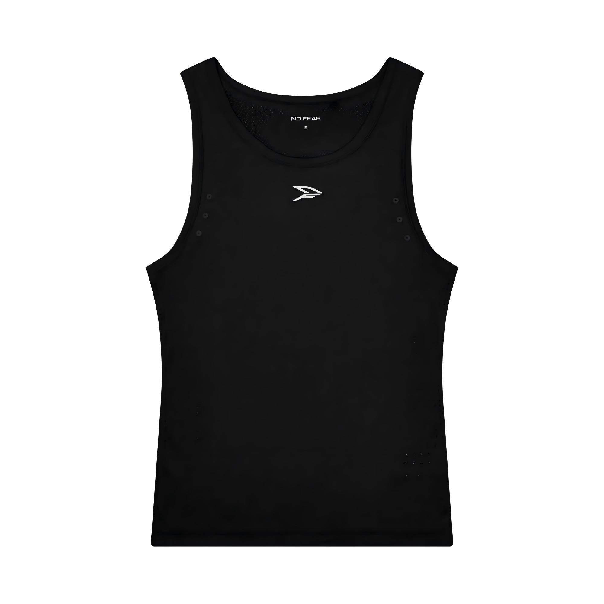 Black - No Fear - No Fear Lightweight Sport Vest Mens - 1