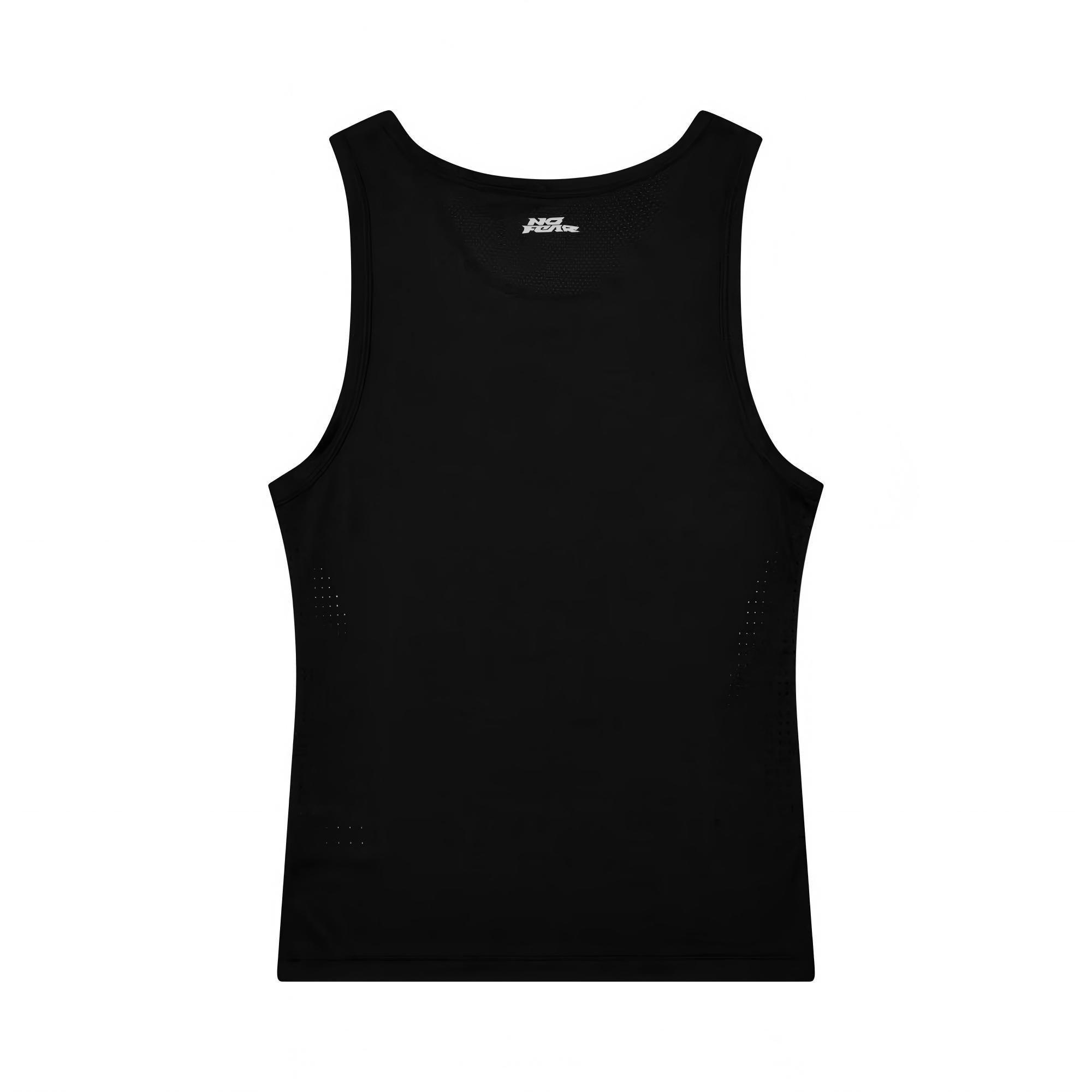 Black - No Fear - No Fear Lightweight Sport Vest Mens - 2