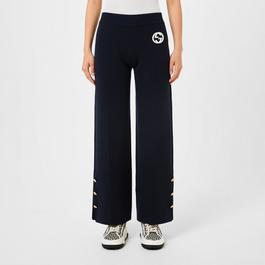 Gucci Interlocking G Wide Leg Trousers