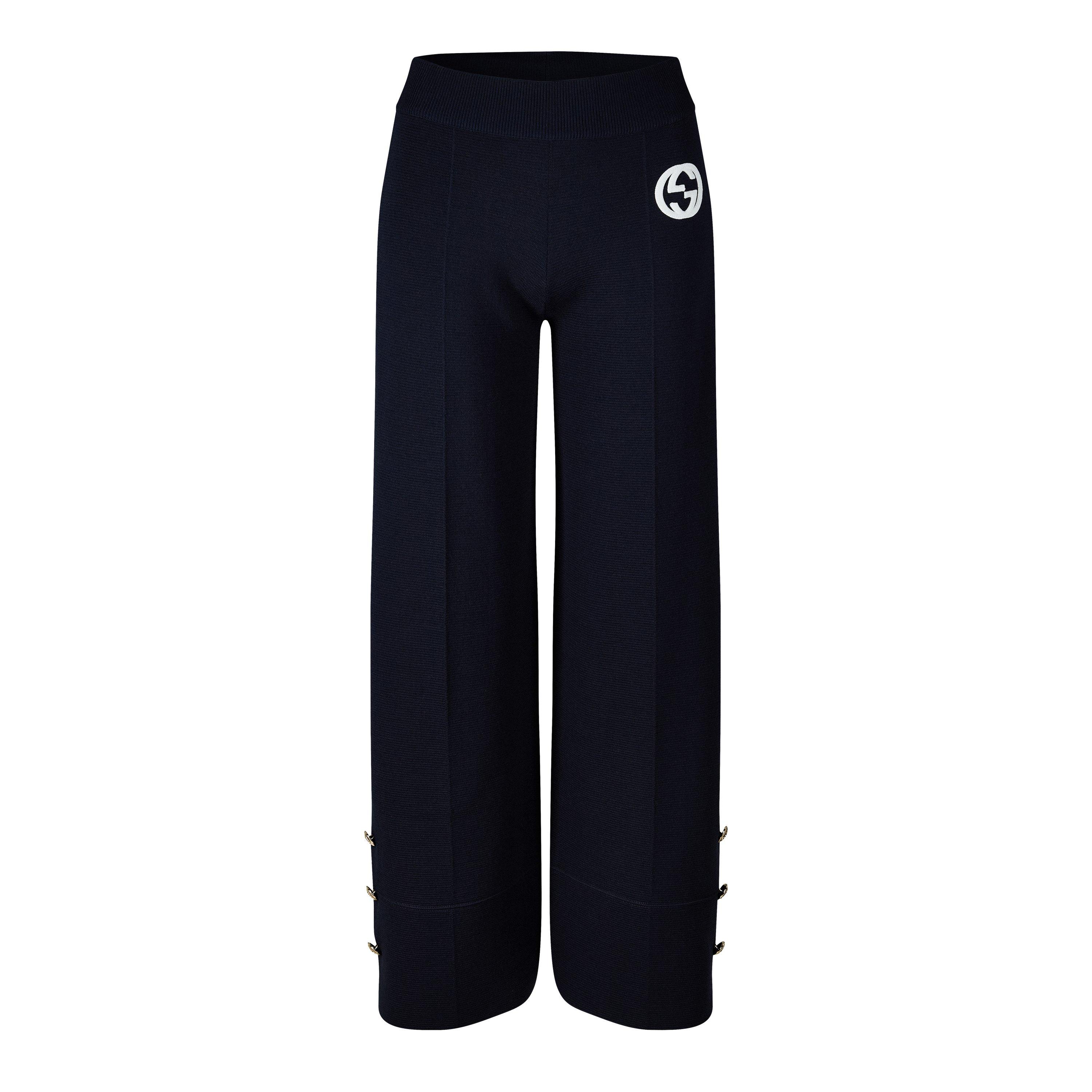 【関税&送料込】Gucci Wide-Leg Gabardine Trousers 800108_ZARSK_1165_001_100_0000