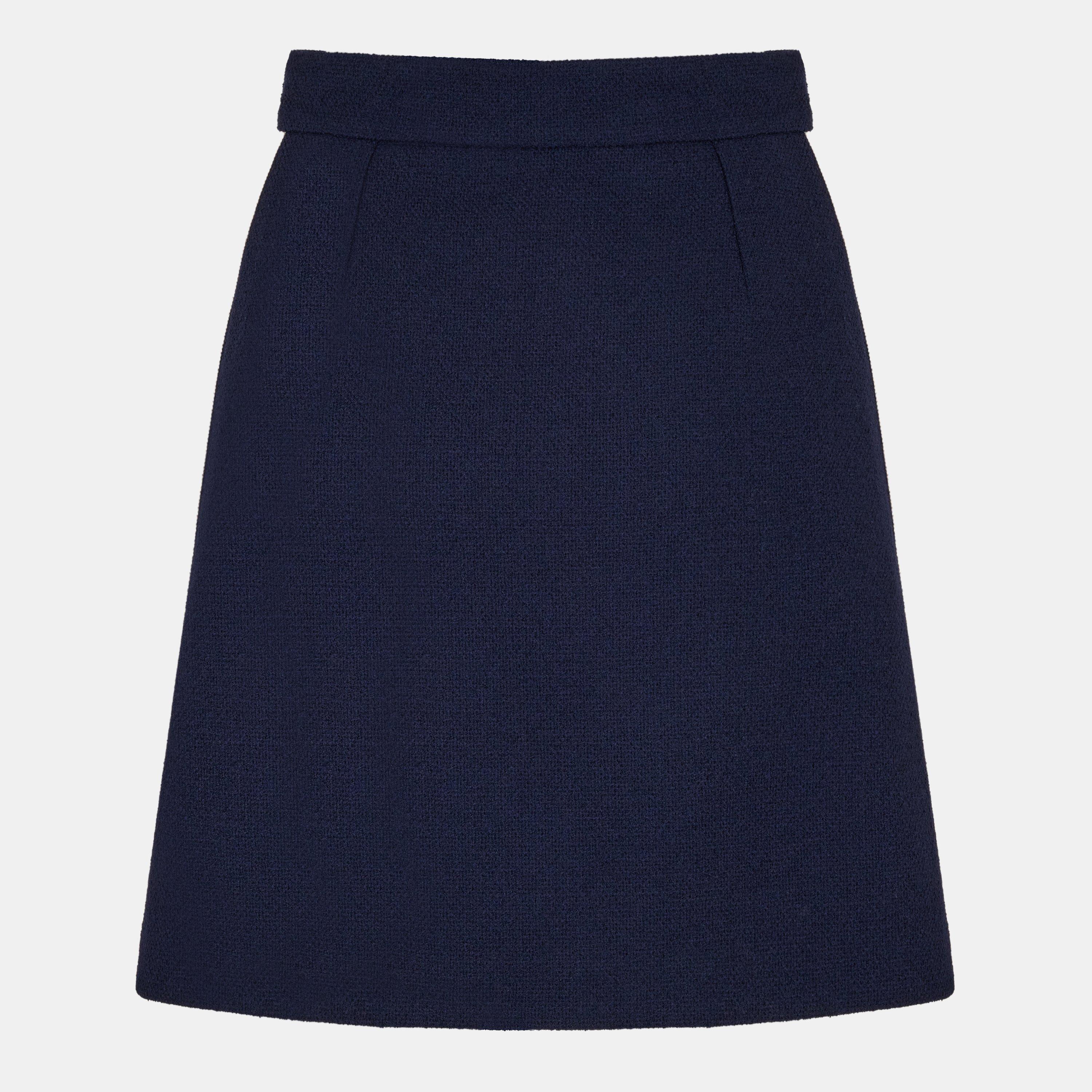 Admiral Dk B - Gucci - Women's Retro Tweed Wool Skirt - 2