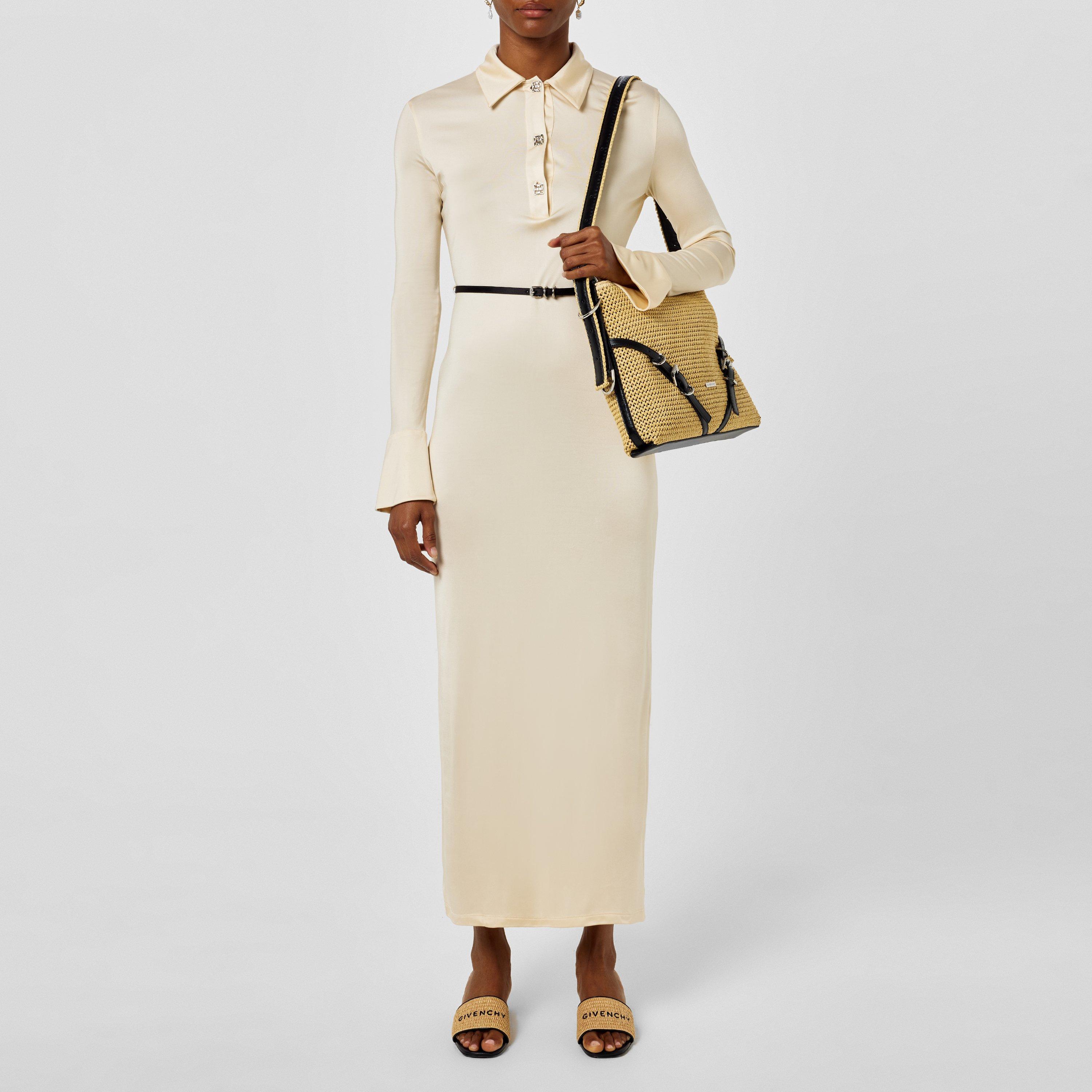 GIVENCHY Voyou Belt Dress - Ivory - Size 36 (8)