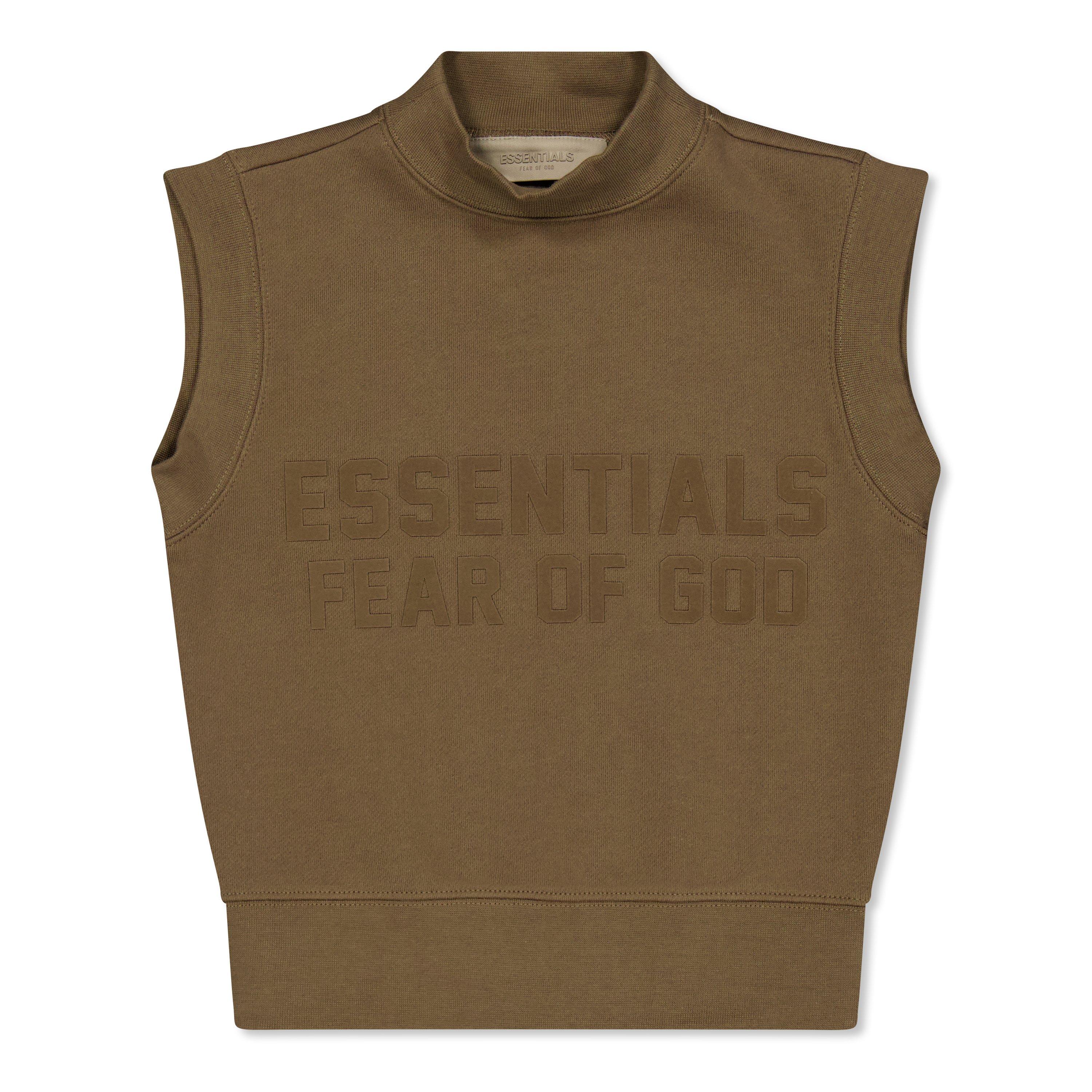 Fear Of God Essentials  Kids ' Strappy Muscle Vest - Wood - 12 Yrs