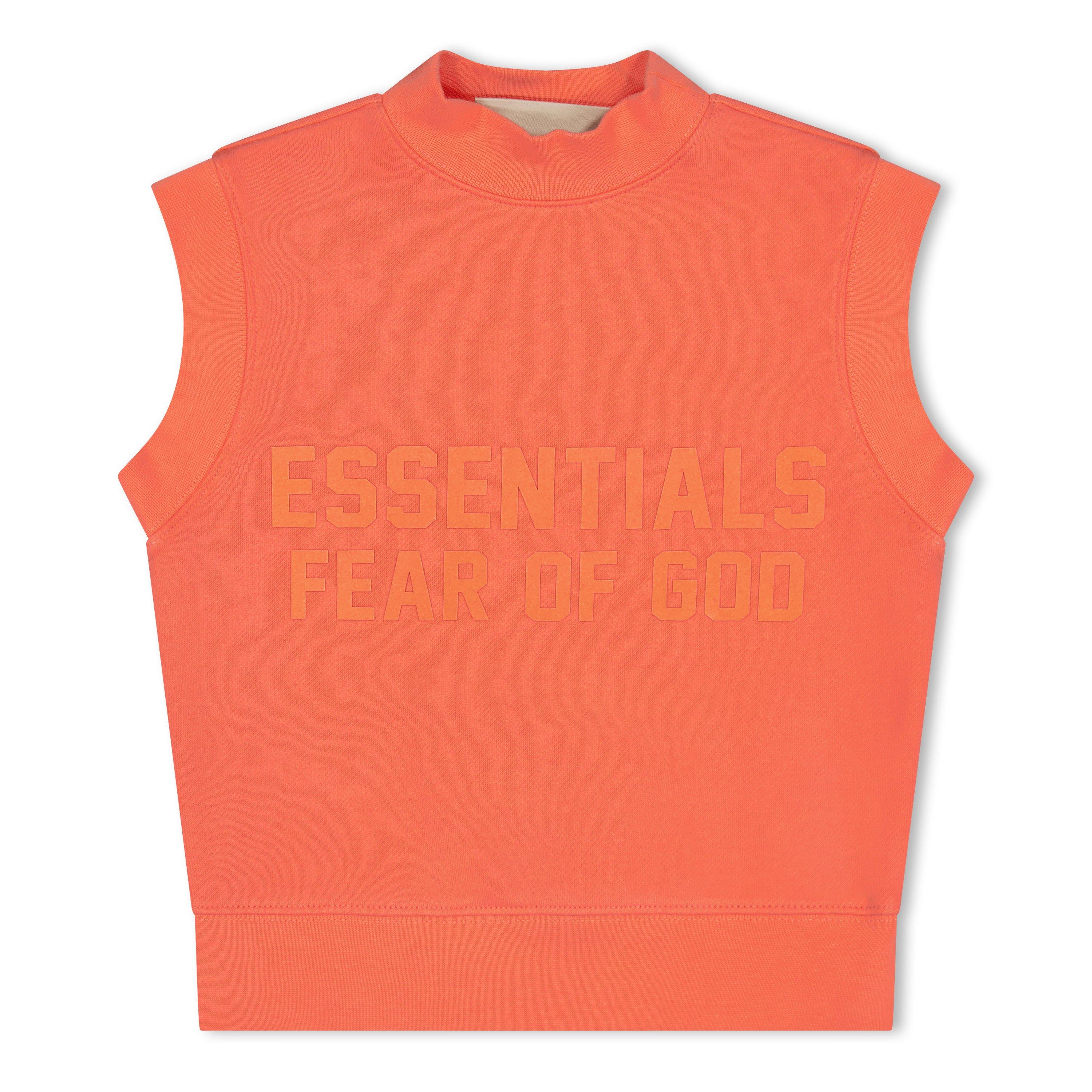 Fear Of God Essentials  Kids ' Strappy Muscle Vest - Coral - 10 Yrs