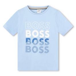 Boss Kids Bld Logo T-Shirt, Bold Design